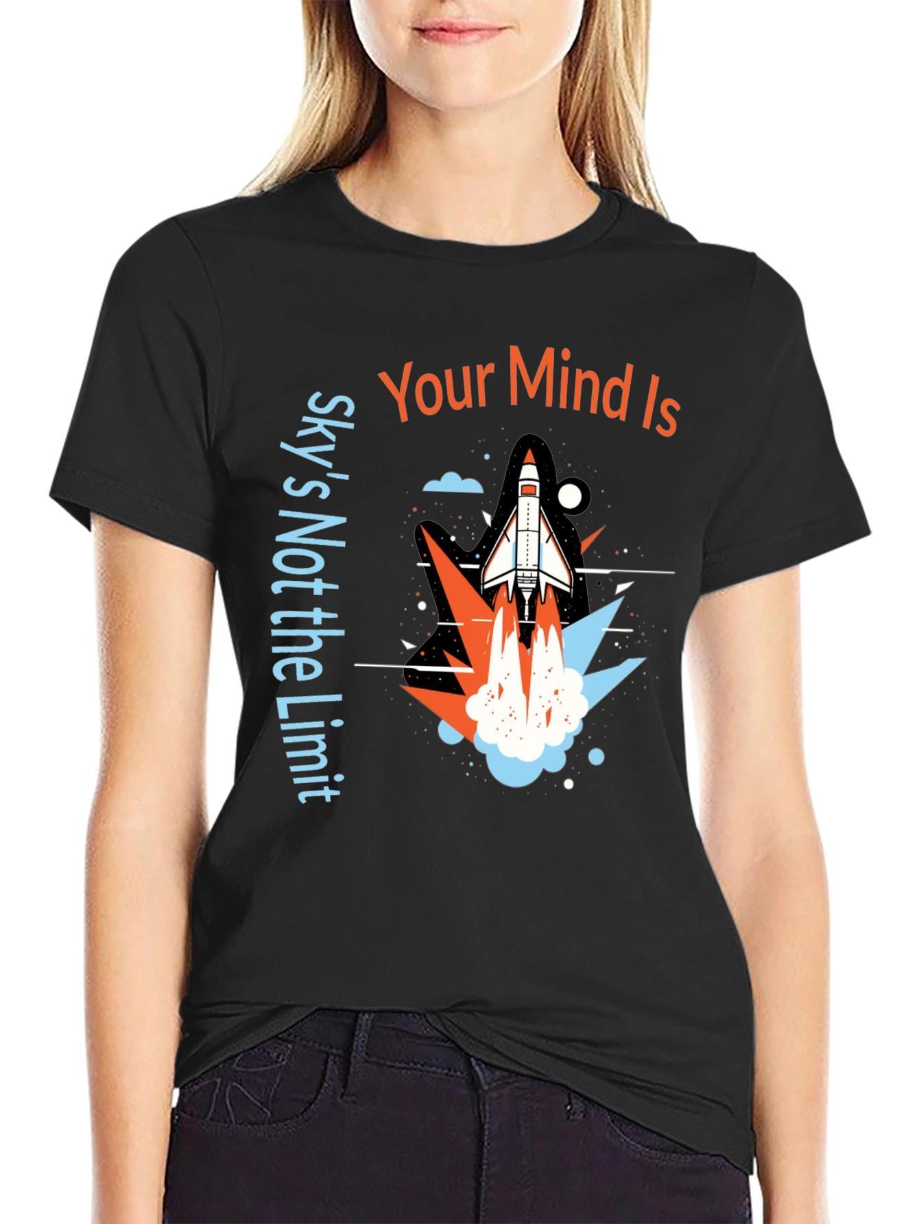 Skys Not The Limit Graphic Tee