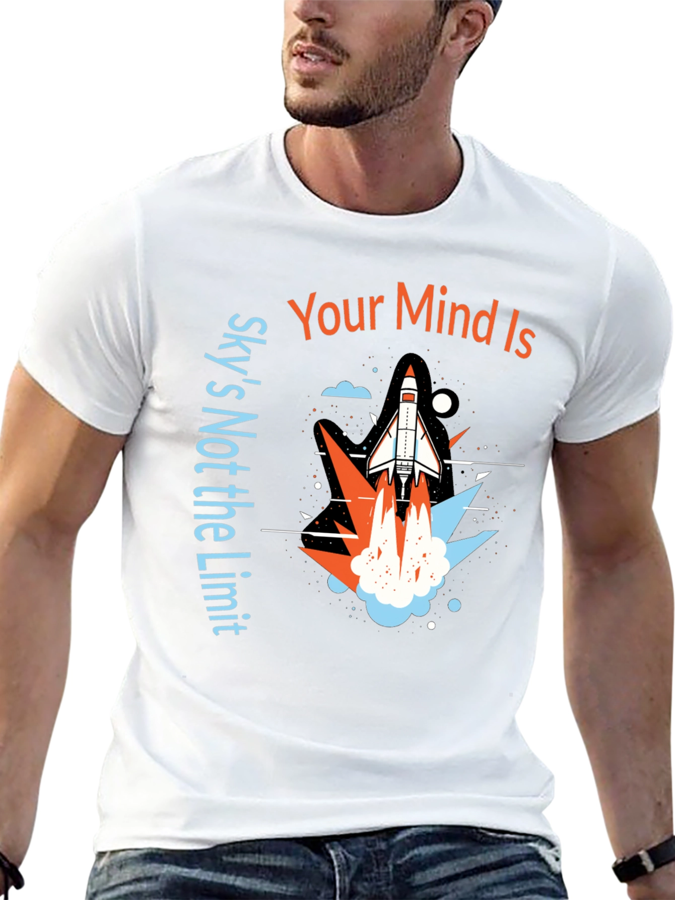 Skys Not The Limit Graphic Tee
