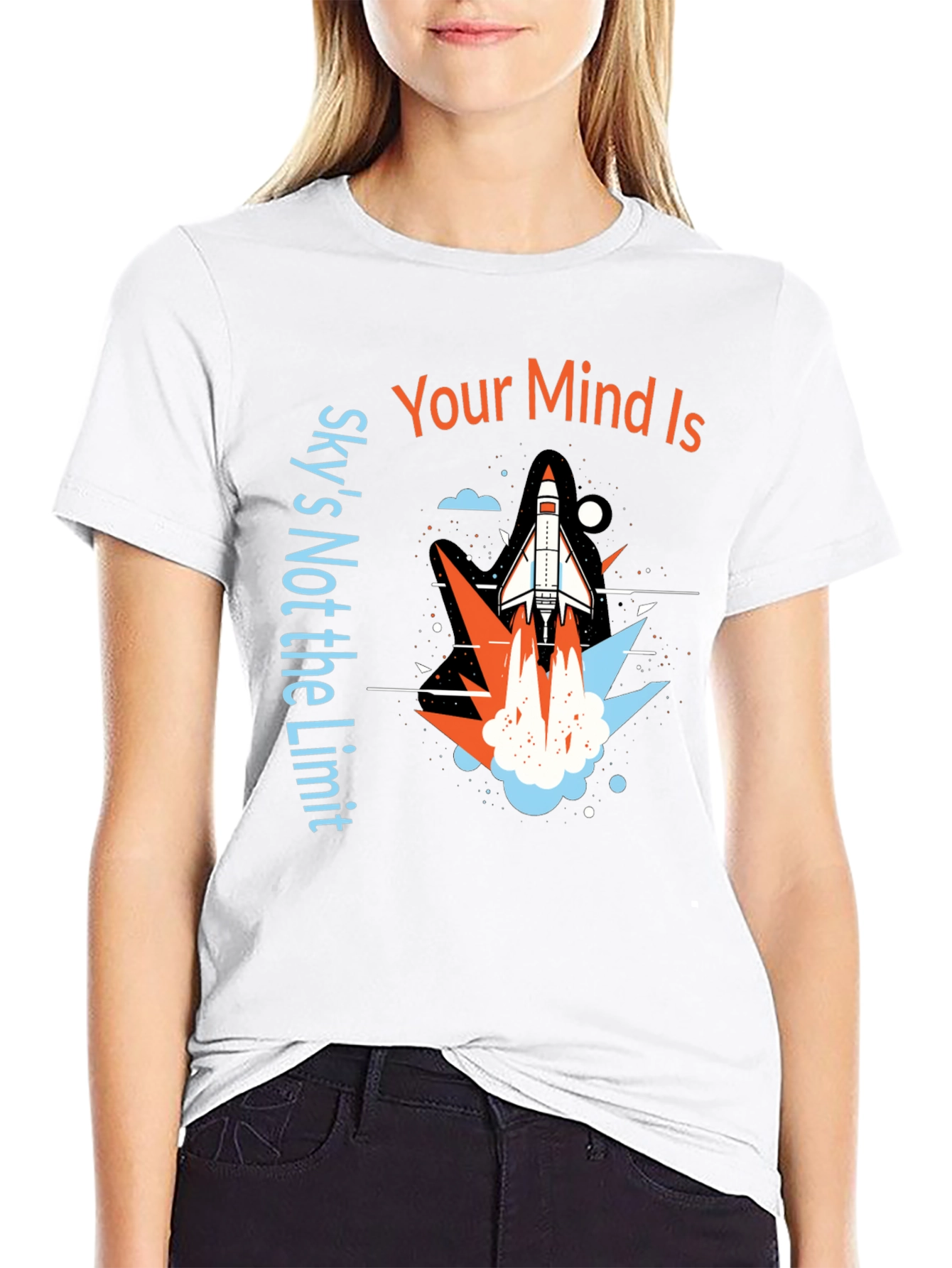 Skys Not The Limit Graphic Tee