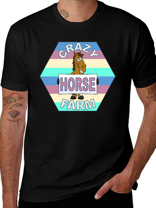 Crazy Horse Farm Graphic T-Shirt