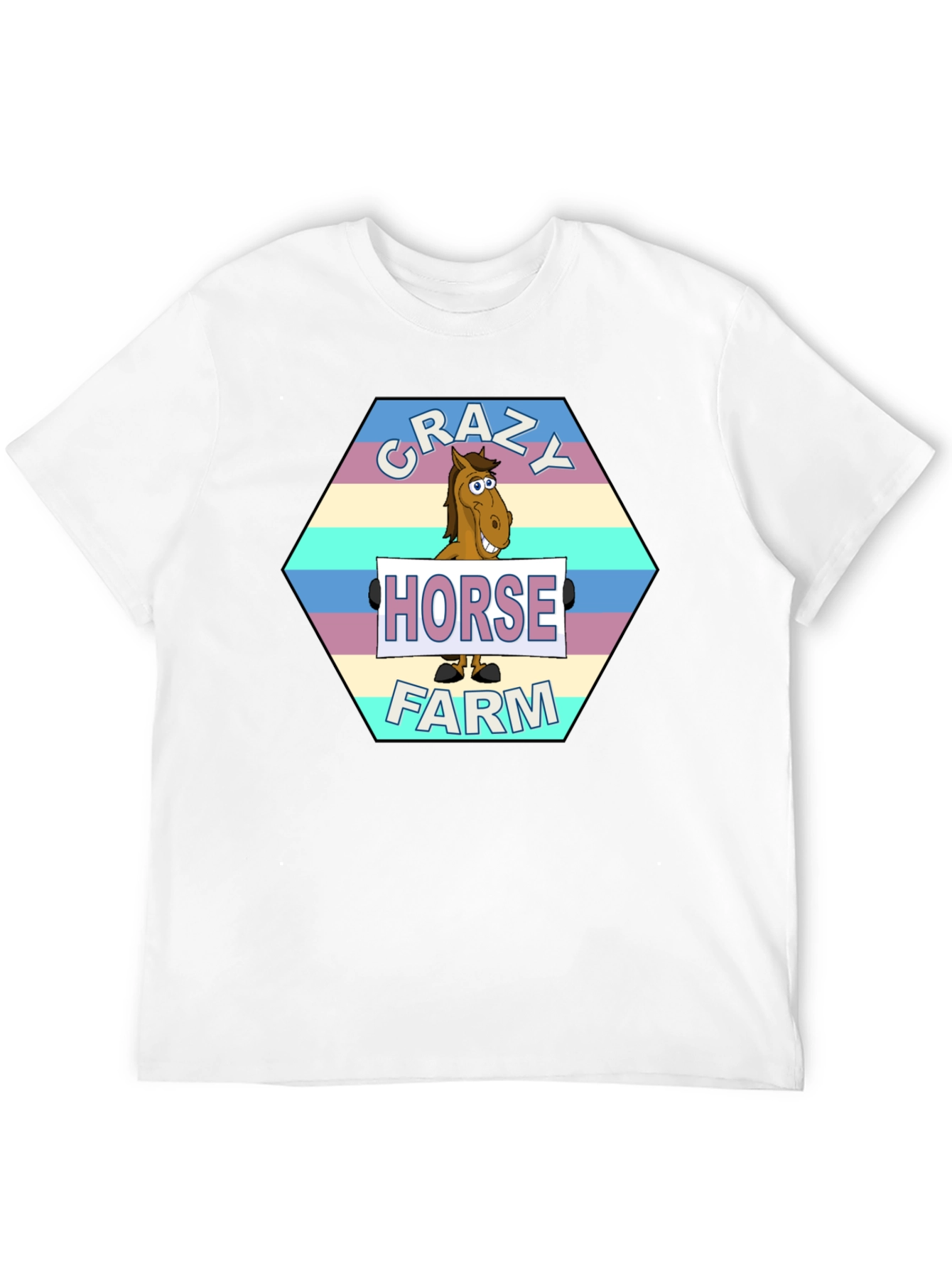 Crazy Horse Farm Graphic T-Shirt