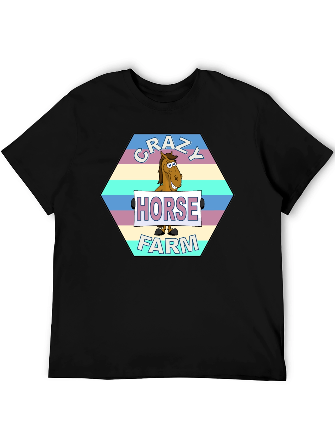 Crazy Horse Farm Graphic T-Shirt