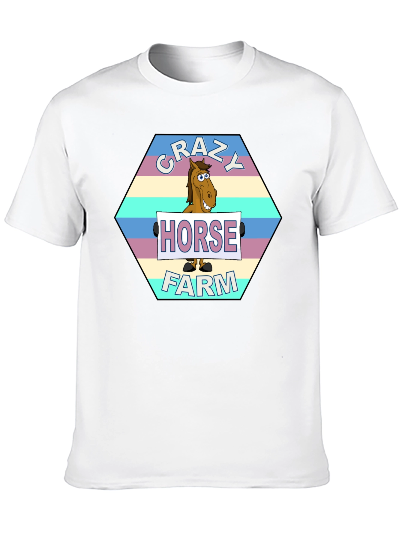 Crazy Horse Farm Graphic T-Shirt