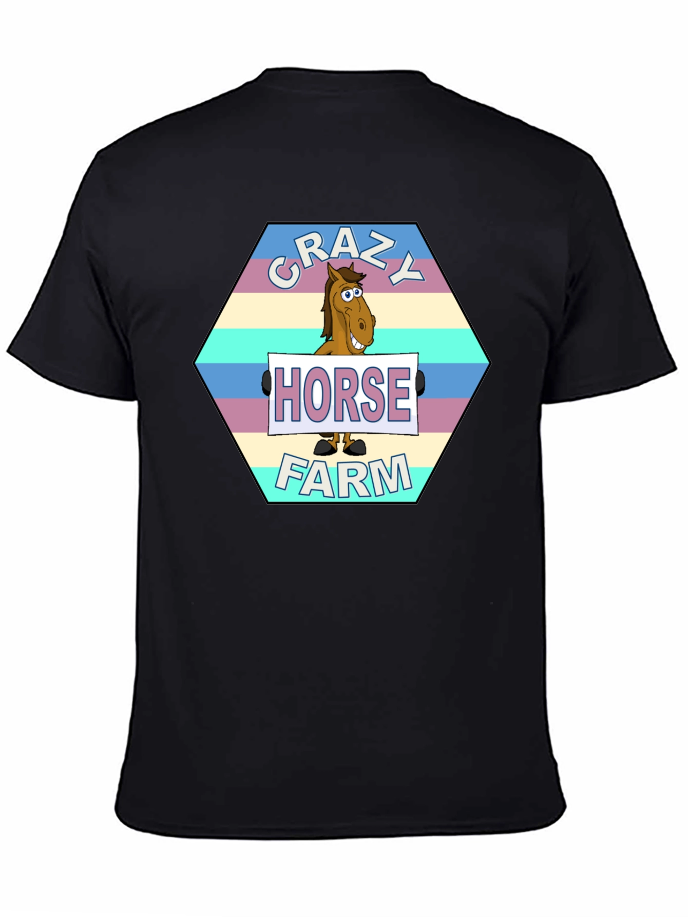 Crazy Horse Farm Graphic T-Shirt