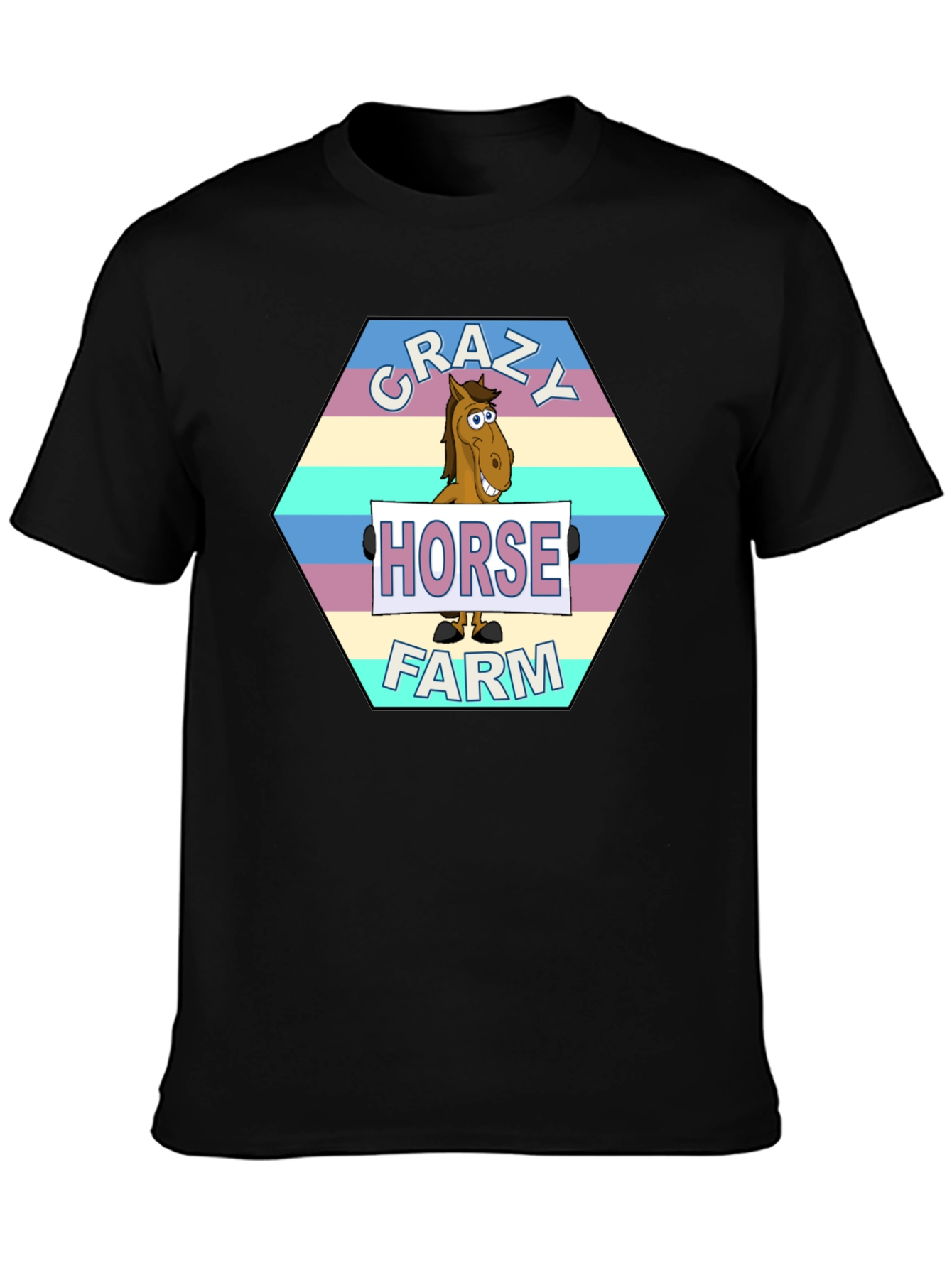 Crazy Horse Farm Graphic T-Shirt