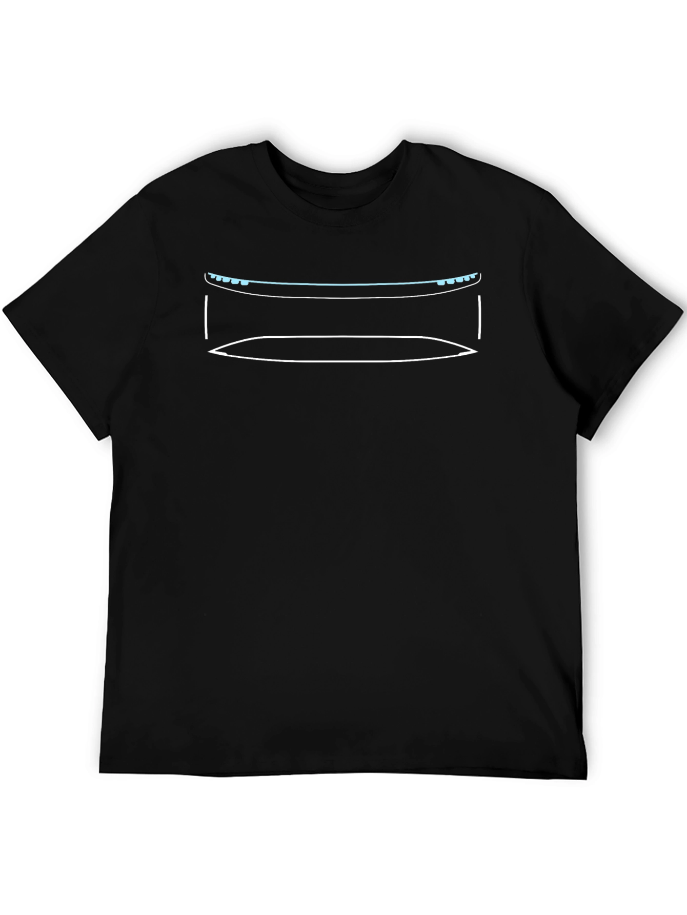 Minimalist Stadium Outline Graphic Tee