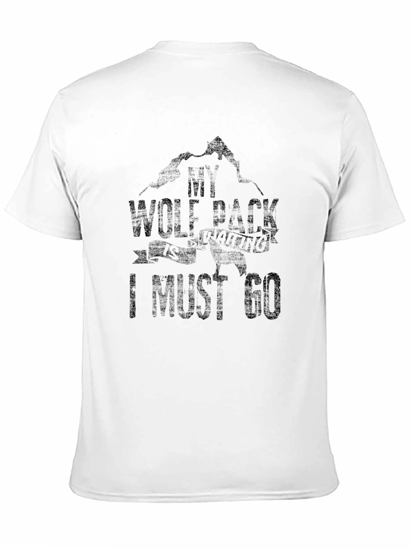 My Wolf Pack is Waiting T-Shirt