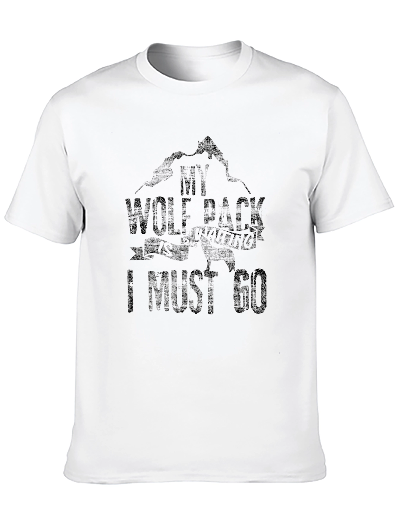 My Wolf Pack is Waiting T-Shirt