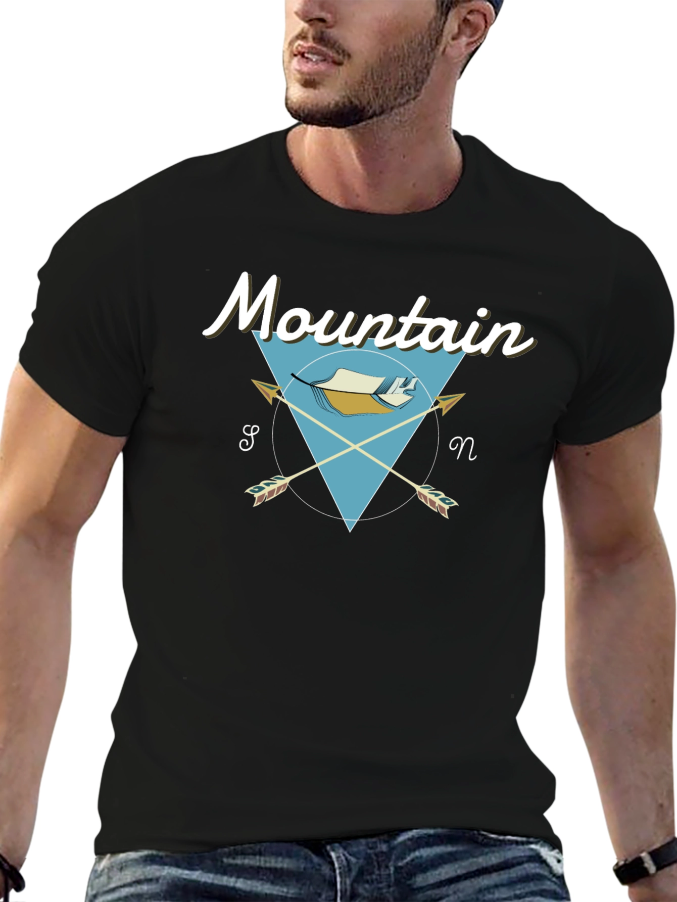 Mountain Compass Arrow T-Shirt