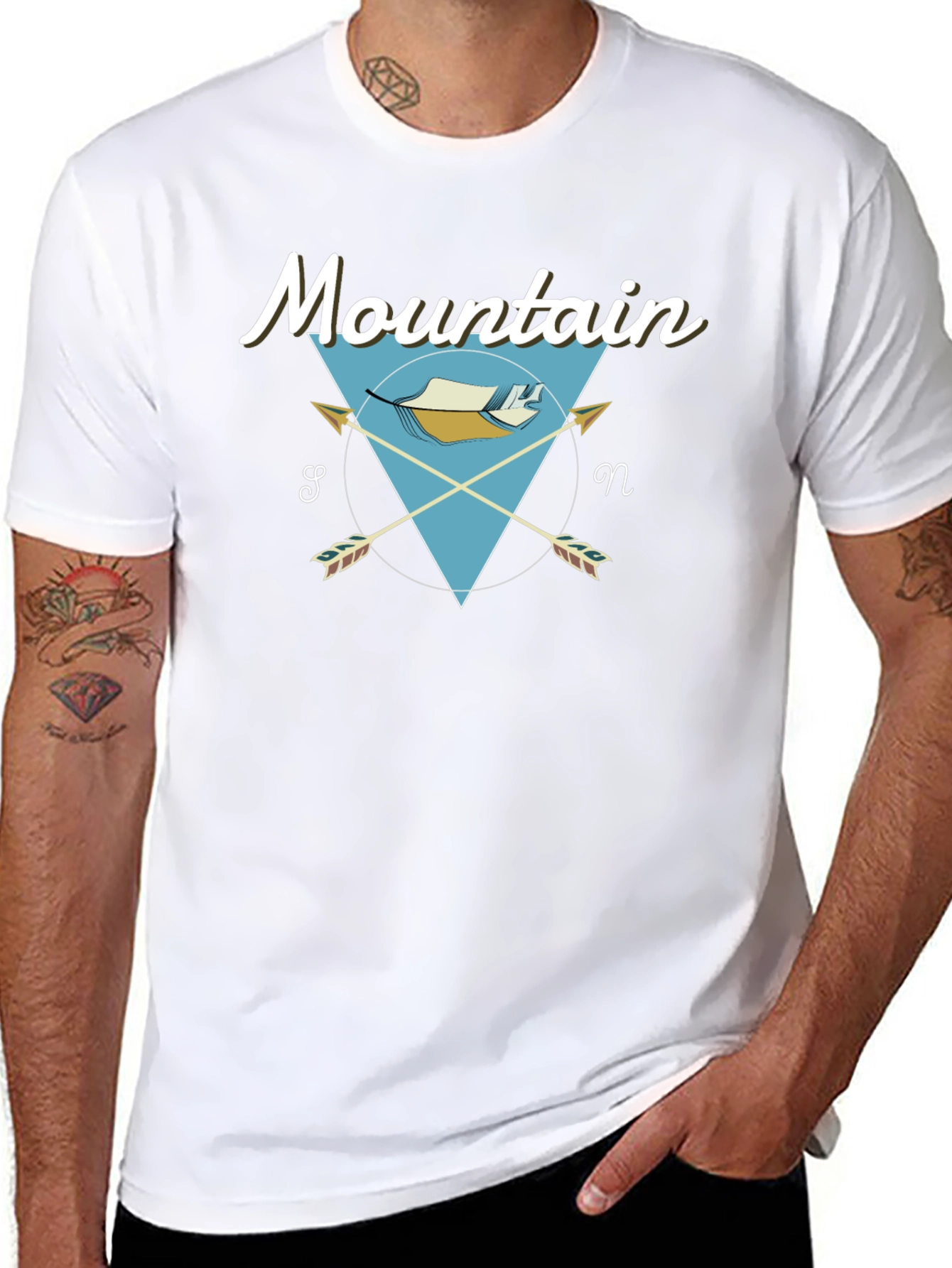 Mountain Compass Arrow T-Shirt