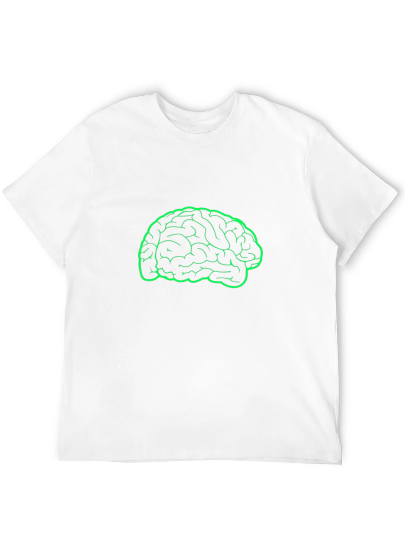 Brain Graphic Tee - Mens Black T-Shirt
