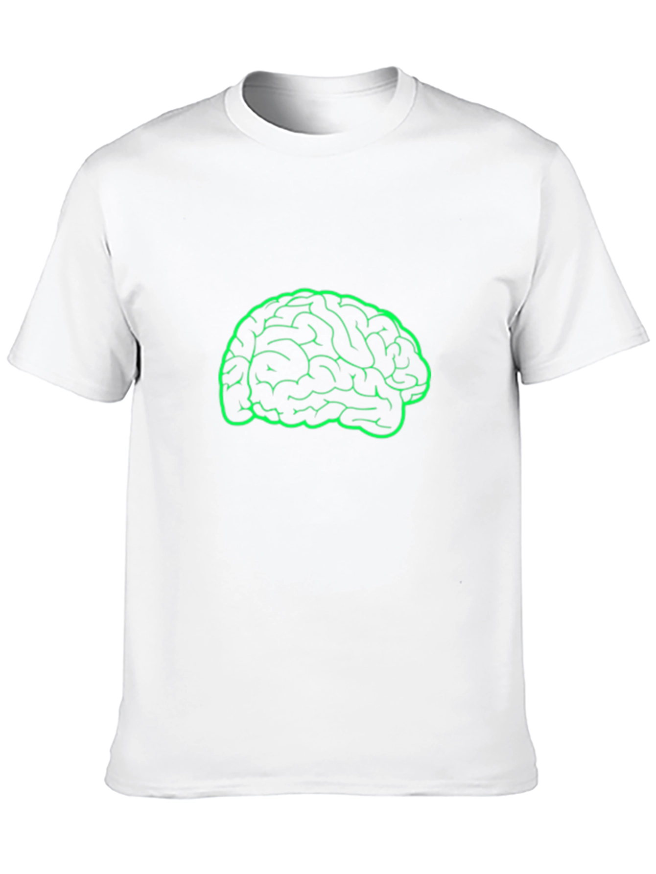 Brain Graphic Tee - Mens Black T-Shirt