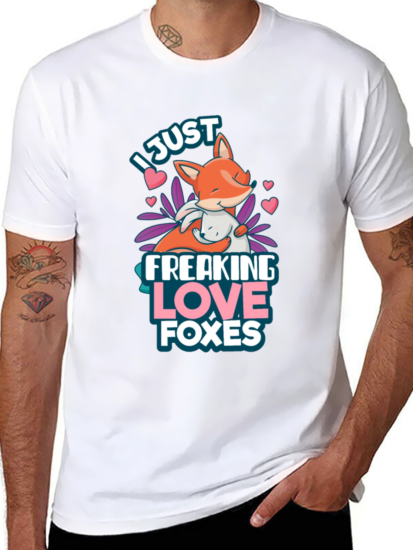I Just Freaking Love Foxes T-Shirt