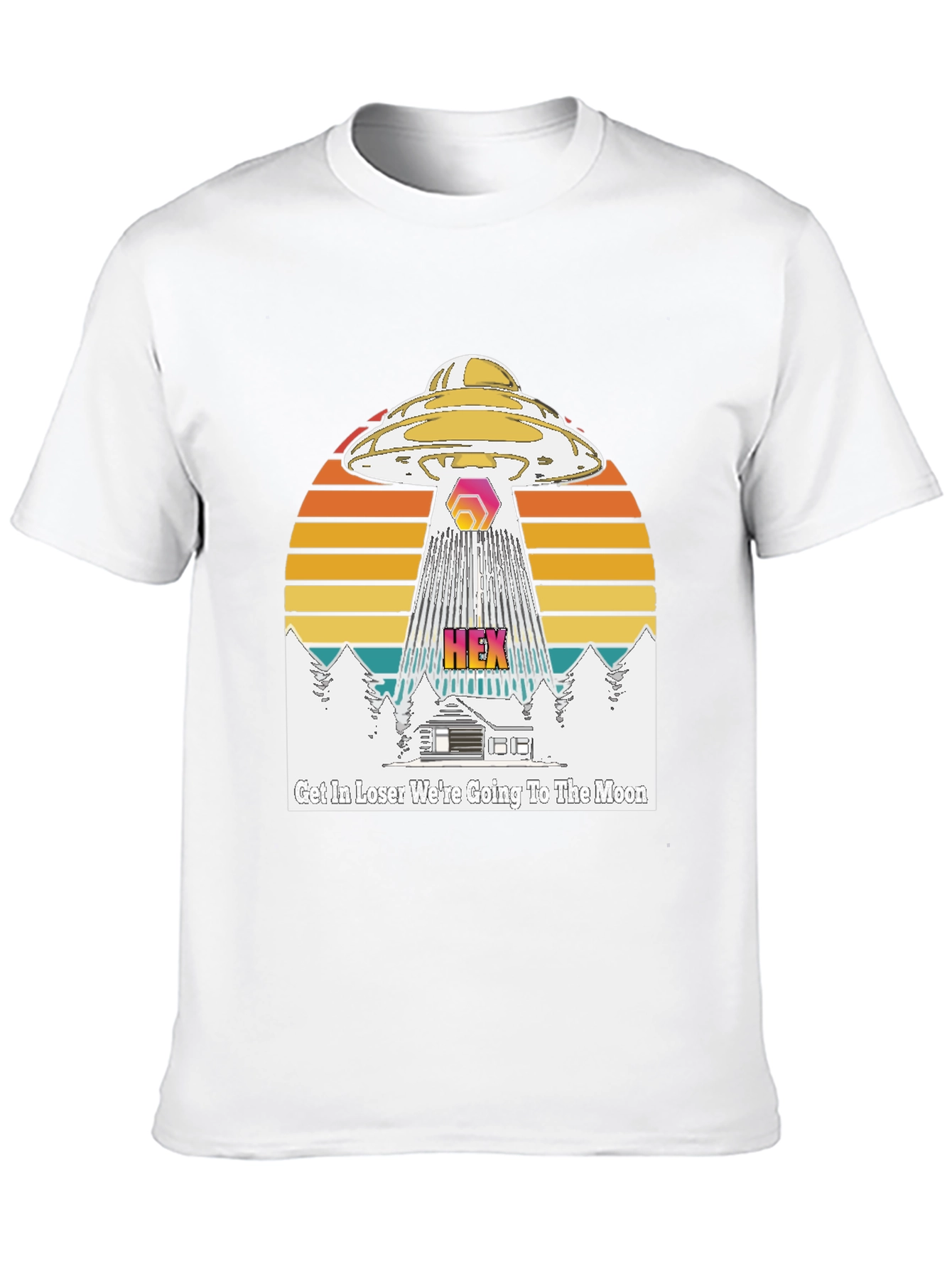 HEX Crypto UFO Graphic Tee