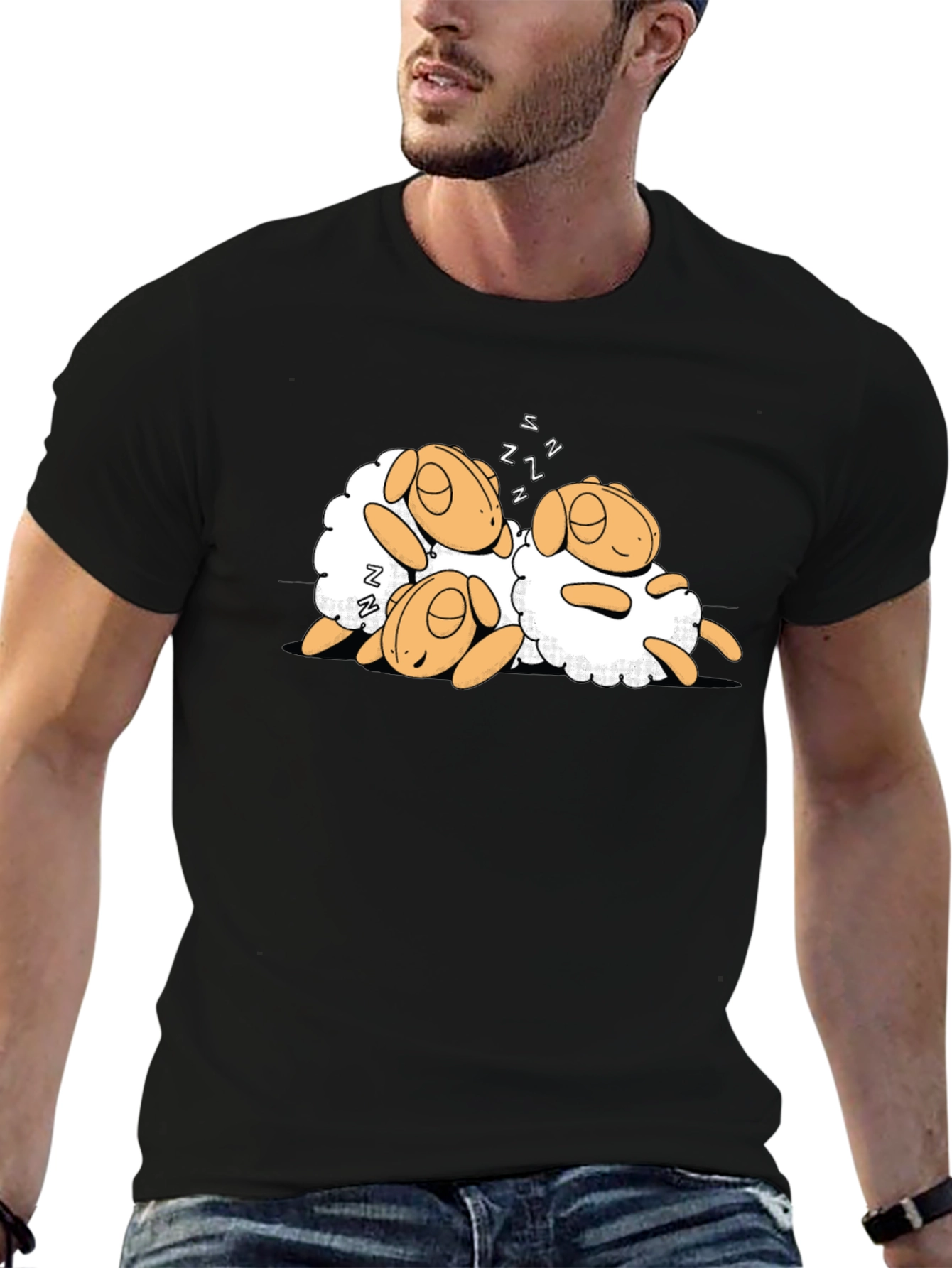 Black Sheep Sleep Tee - Counting Sheep Shirt