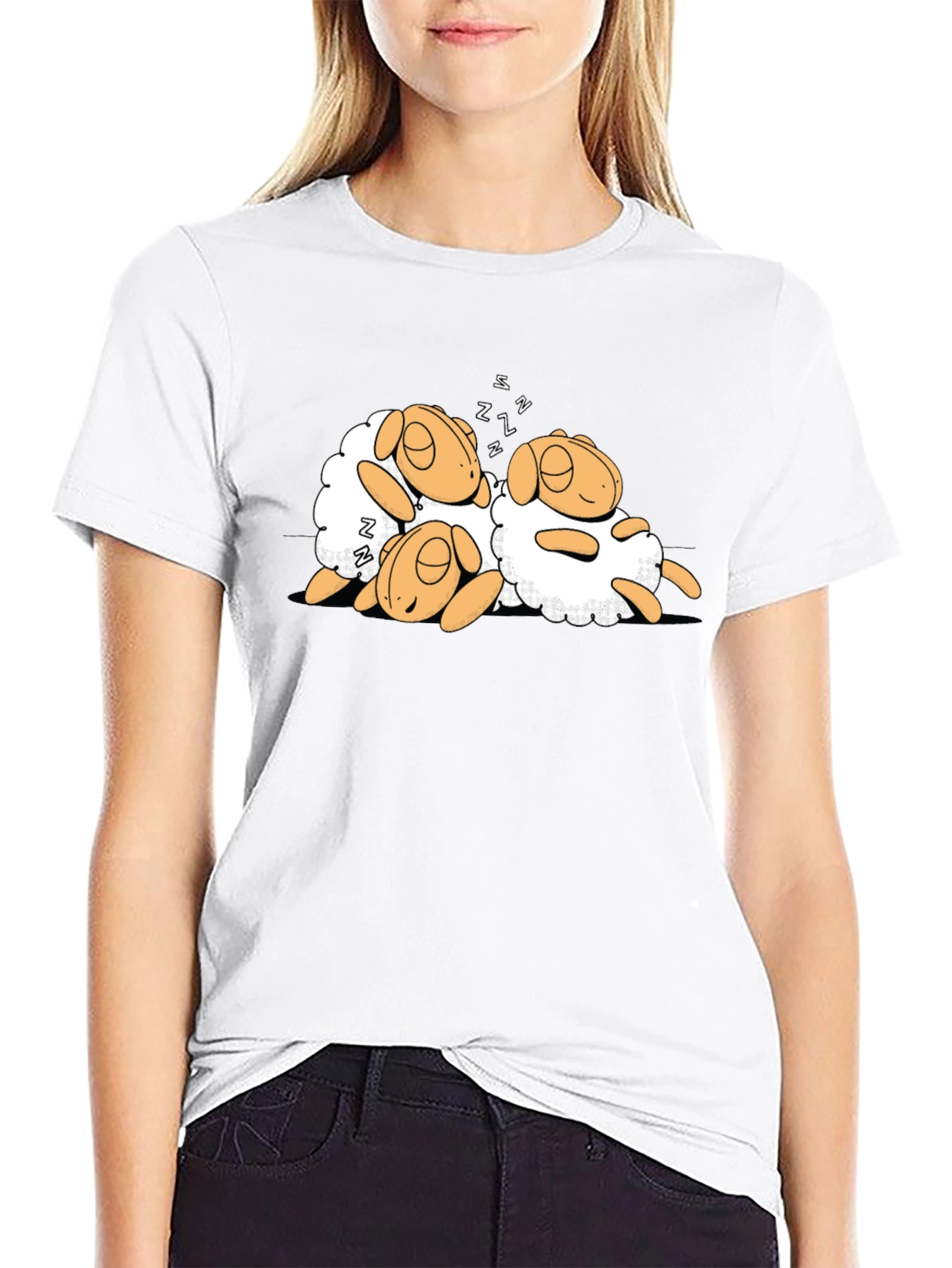 Black Sheep Sleep Tee - Counting Sheep Shirt