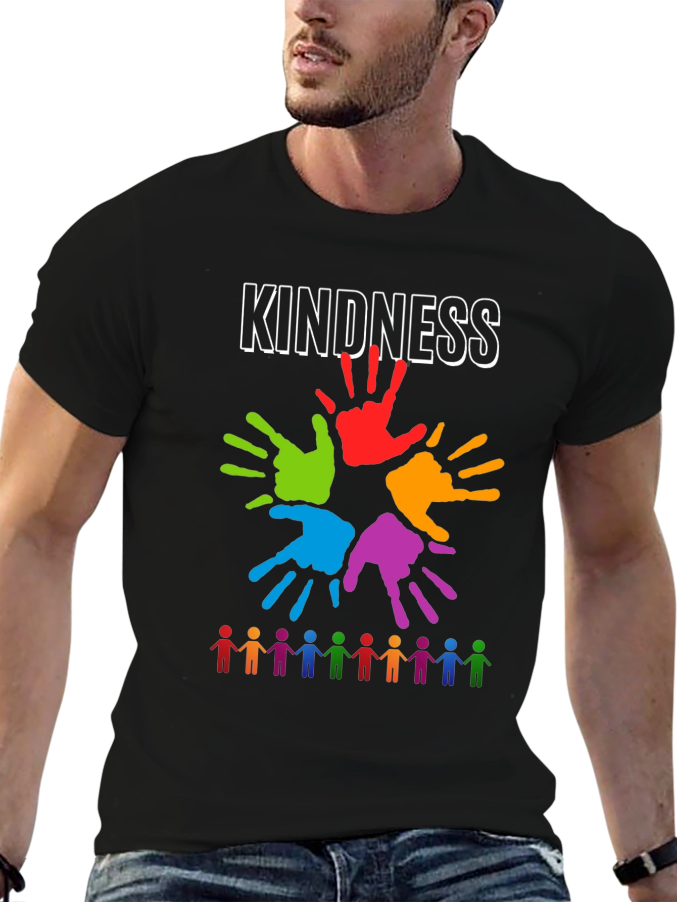 Kindness Graphic Tee - Unity & Diversity Shirt