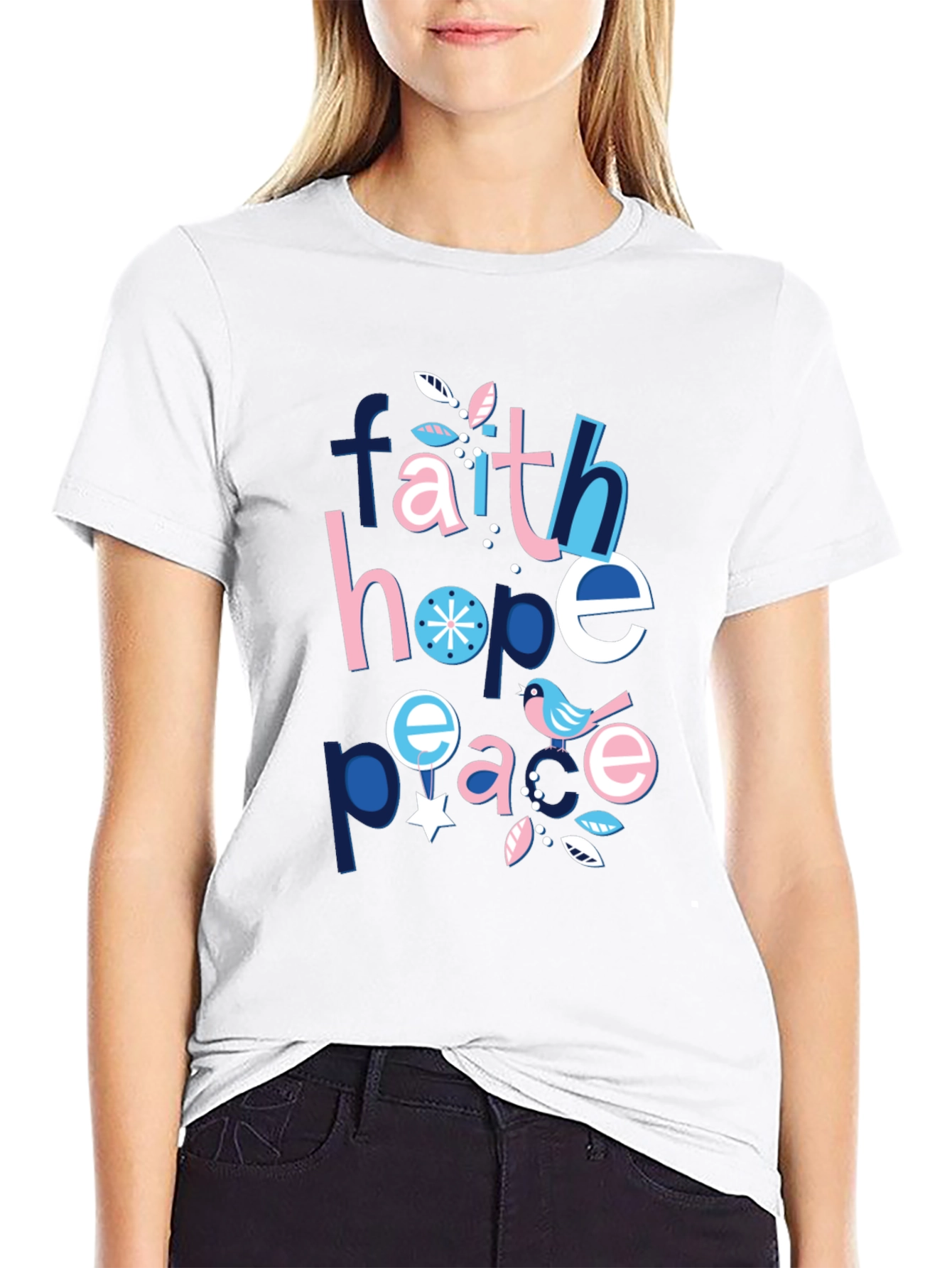 Faith Hope Peace Graphic Tee