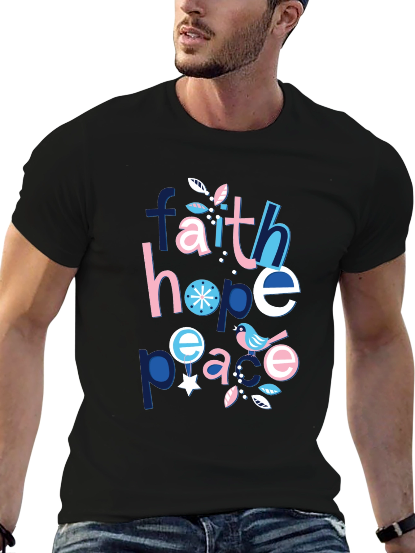 Faith Hope Peace Graphic Tee