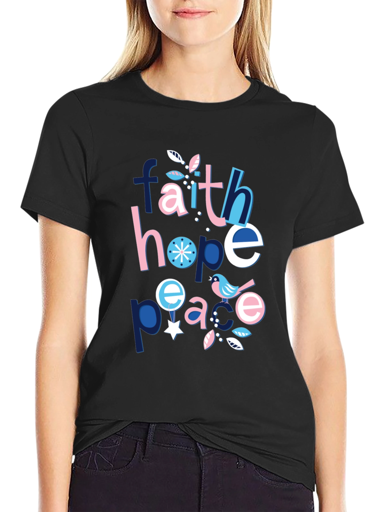 Faith Hope Peace Graphic Tee