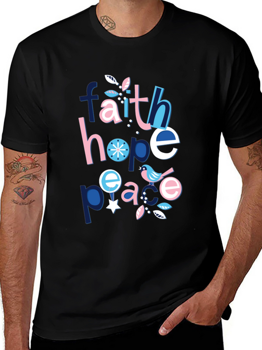 Faith Hope Peace Graphic Tee