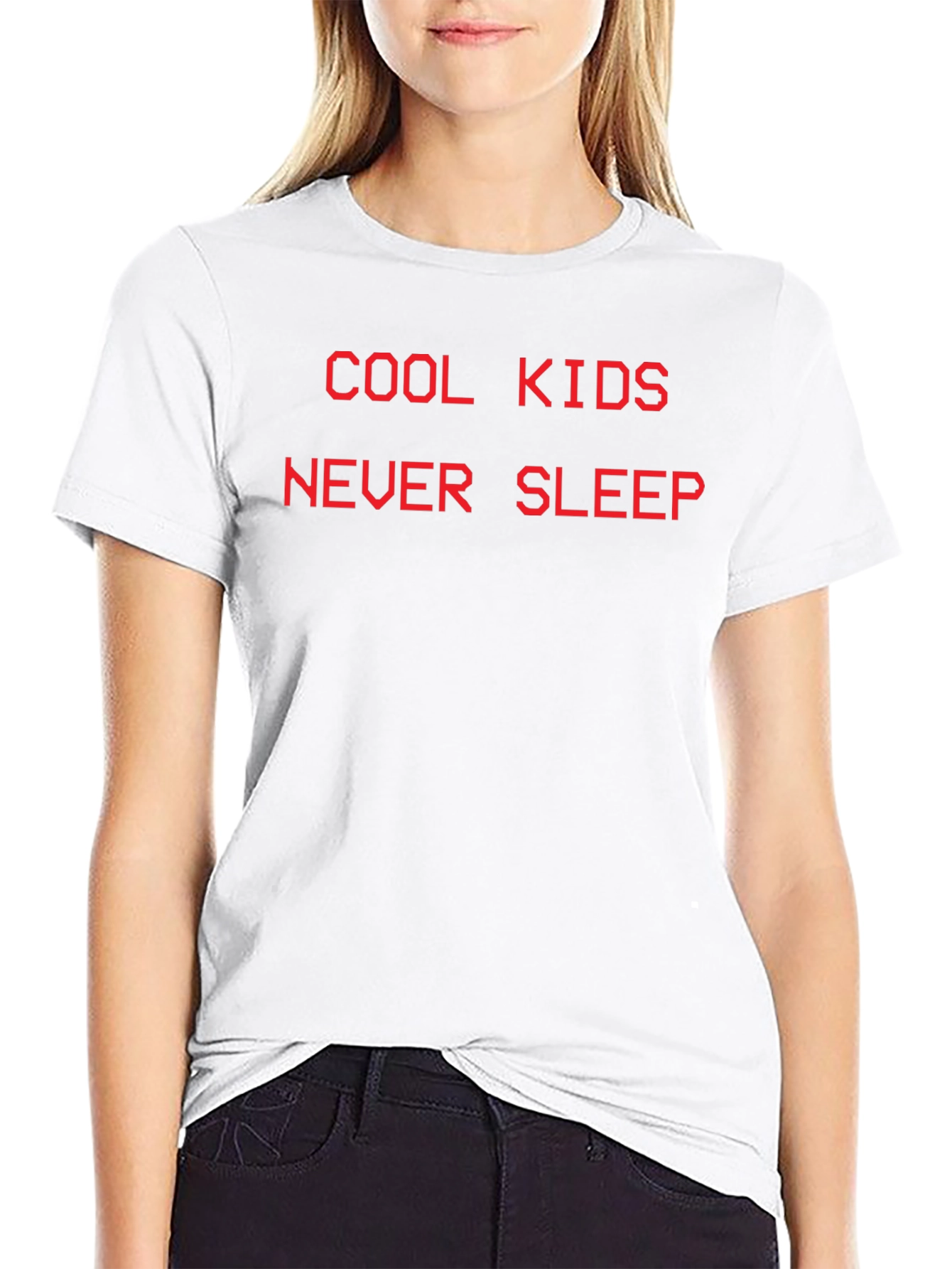Cool Kids Never Sleep Graphic T-Shirt