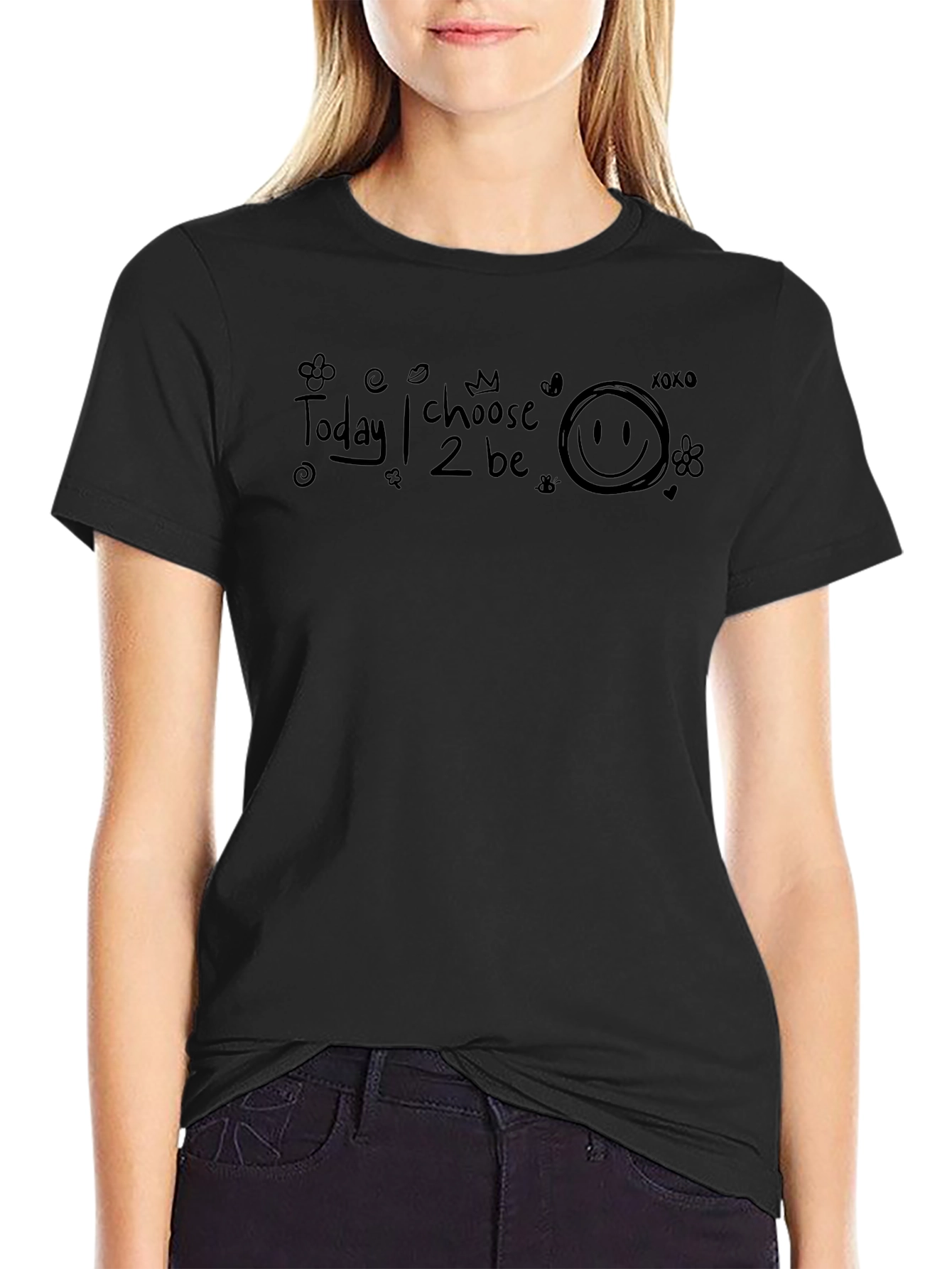 Today I Choose to be Happy Graphic Tee