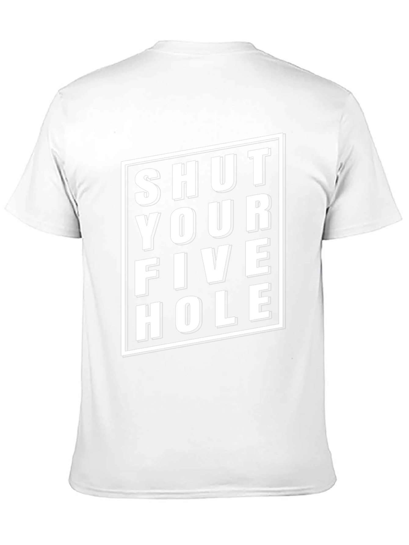 Shut Your Five Hole Black T-Shirt