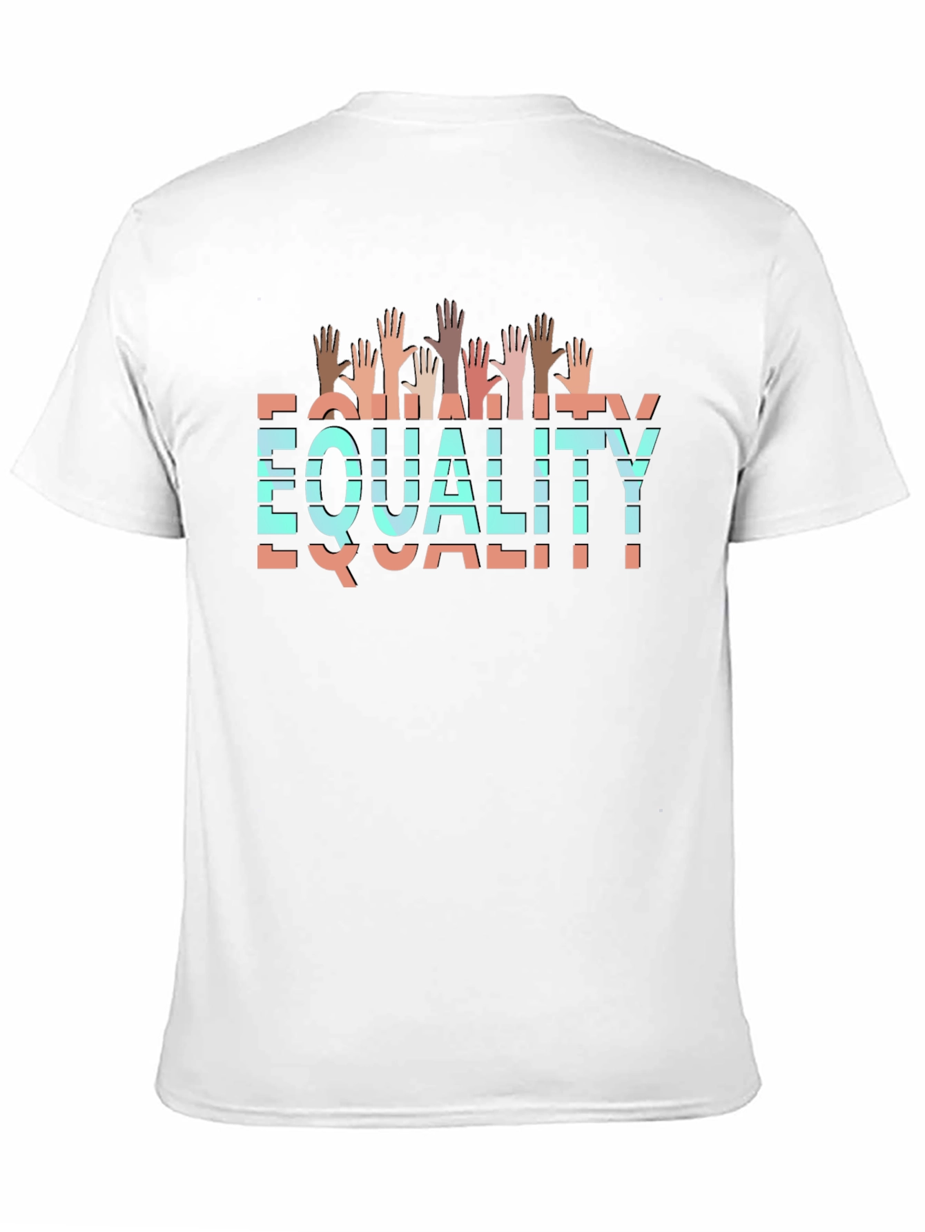 Equality T-Shirt - Multi-Hand Design