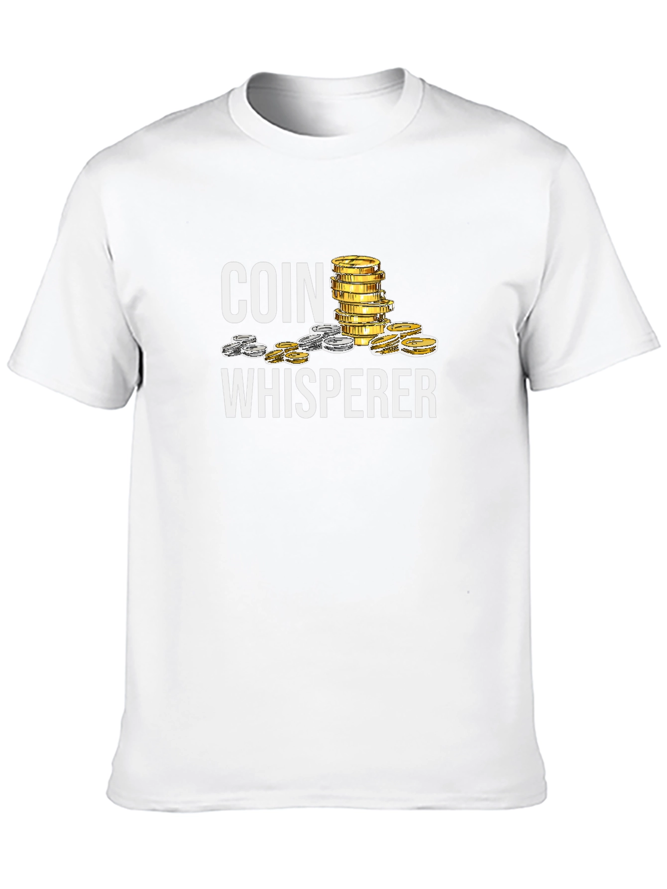 Coin Whisperer Black T-Shirt