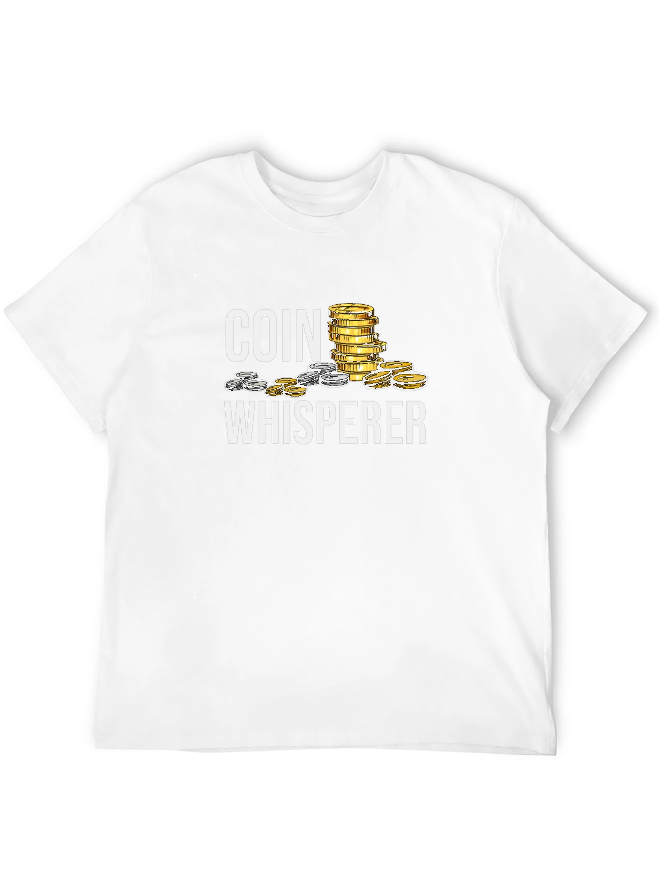 Coin Whisperer Black T-Shirt