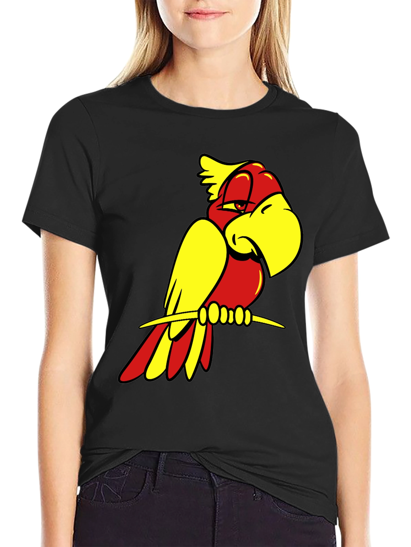 Cool Parrot Graphic Tee