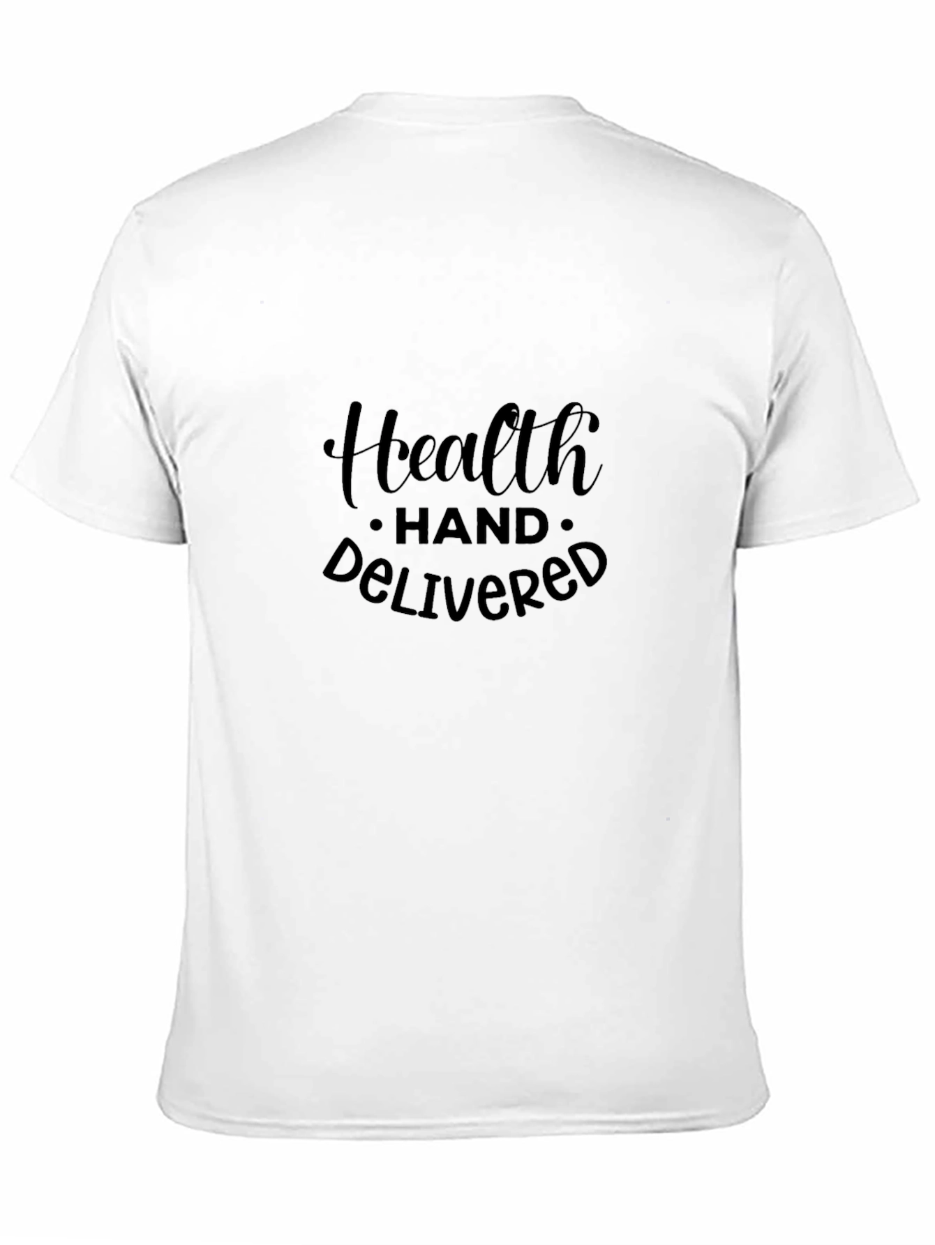 Health Hand Delivered Black T-Shirt