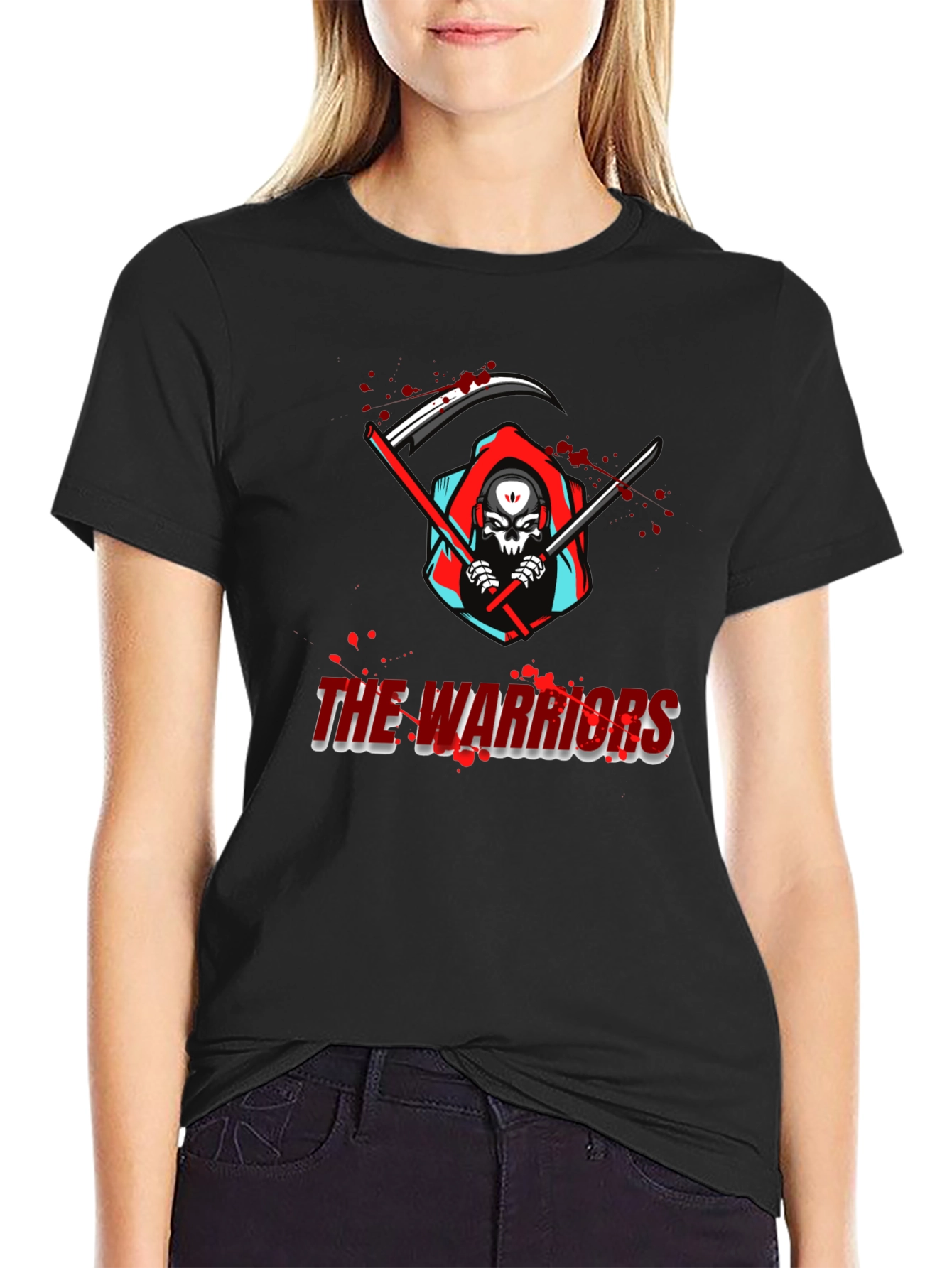 The Warriors Graphic T-Shirt - Grim Reaper Design