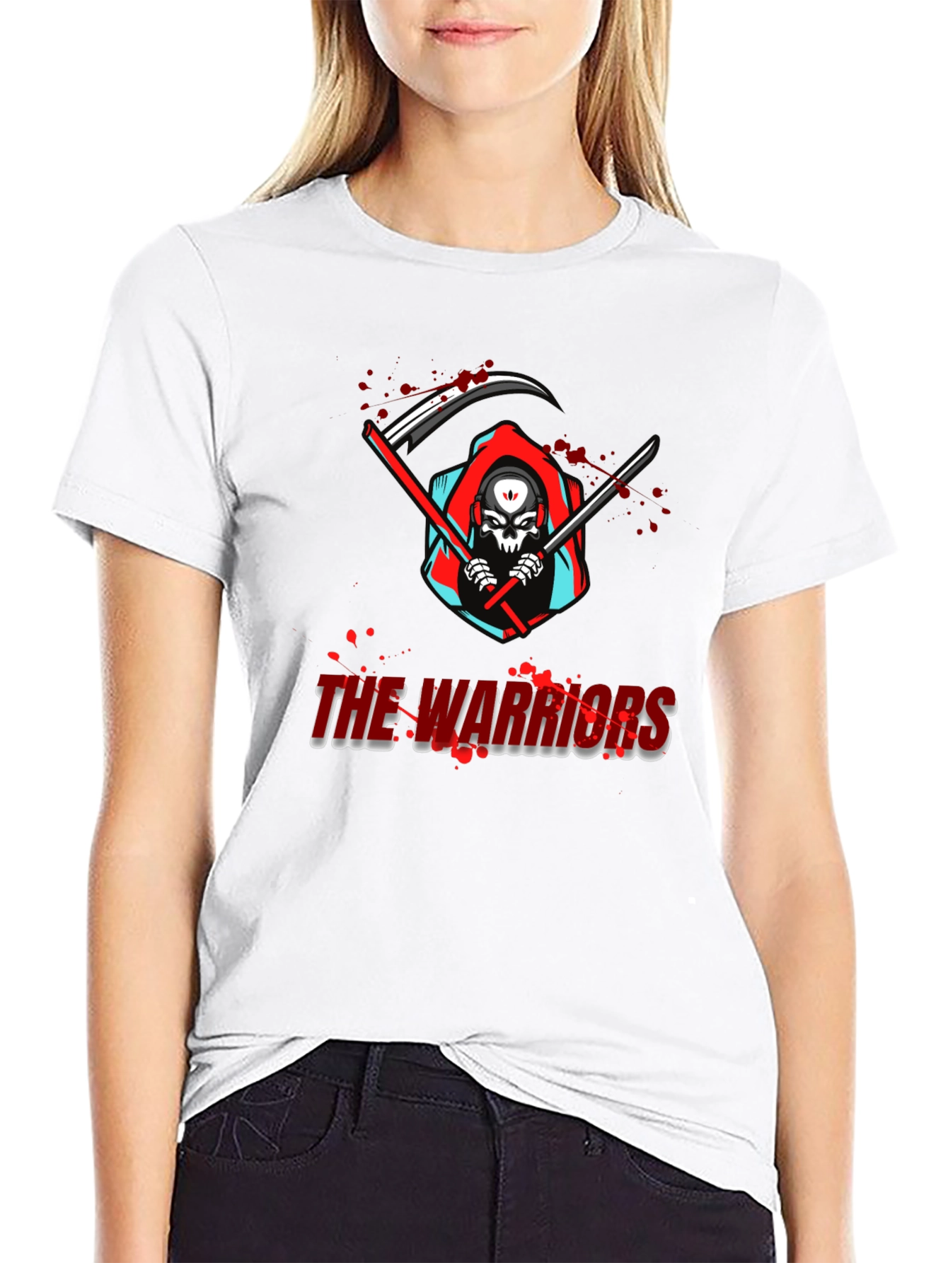 The Warriors Graphic T-Shirt - Grim Reaper Design