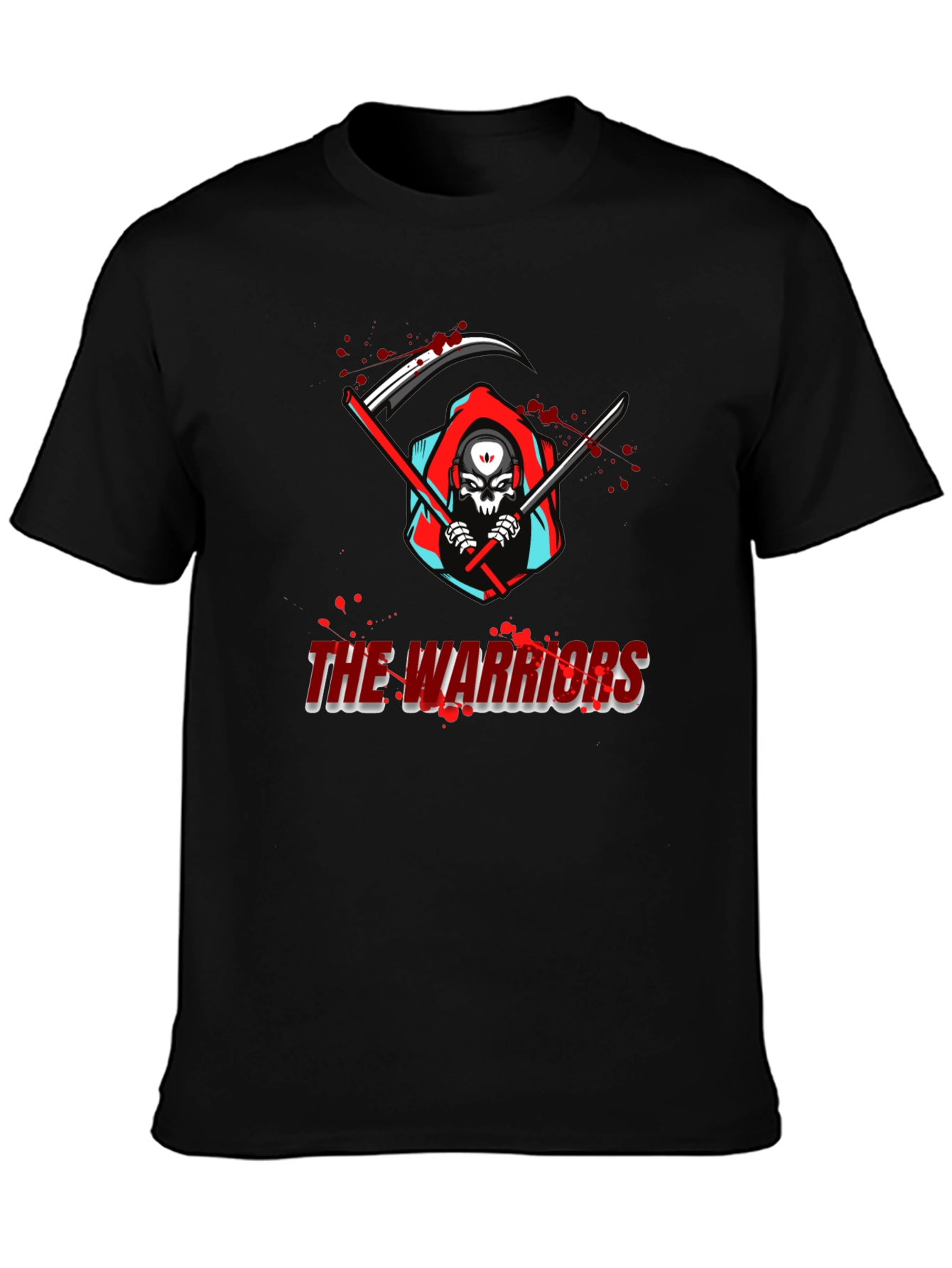 The Warriors Graphic T-Shirt - Grim Reaper Design