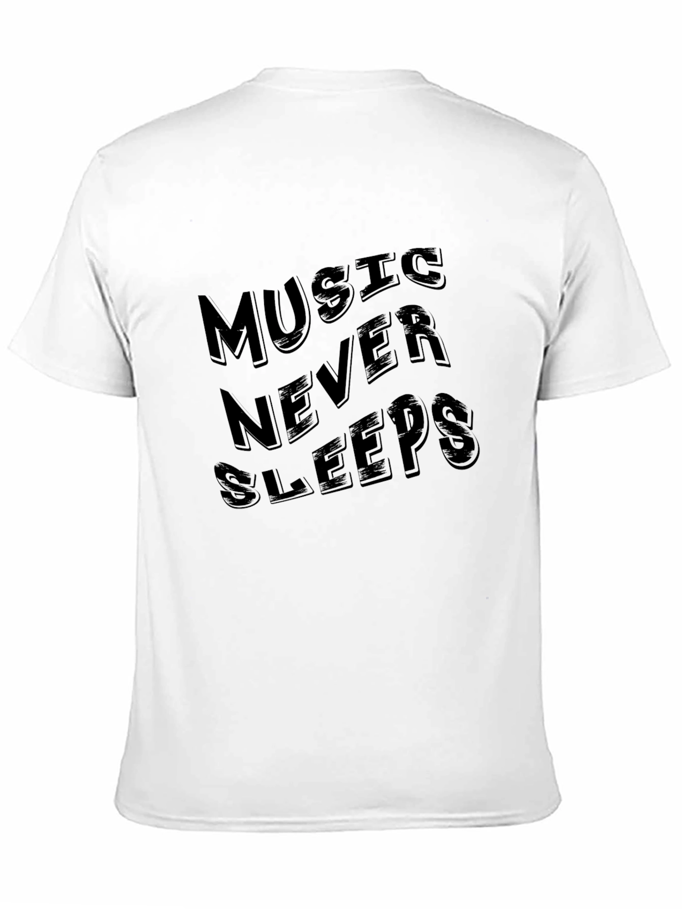 Music Never Sleeps Graphic Tee - Cool & Stylish