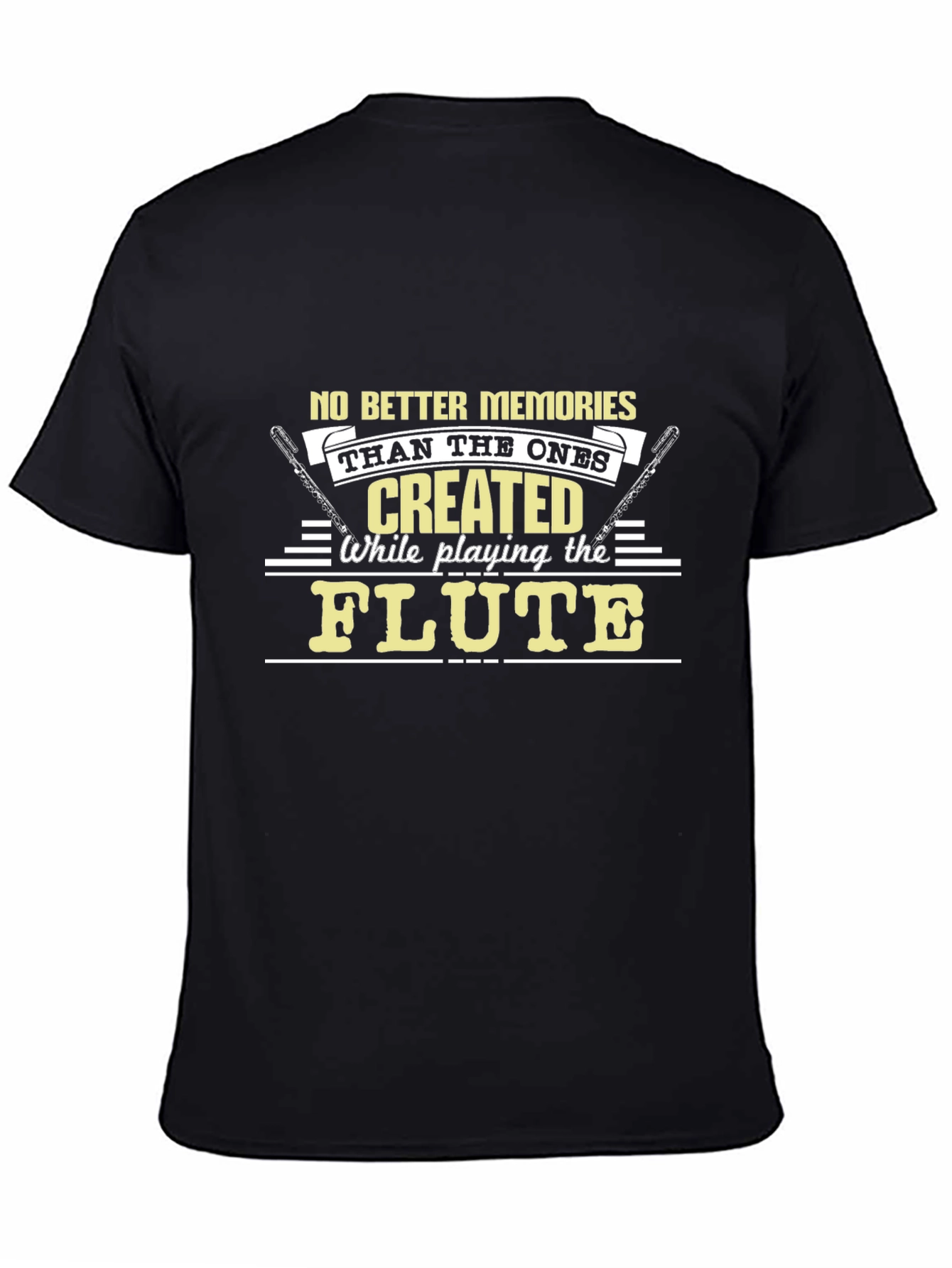 Flute Player T-Shirt - Music Lover Gift