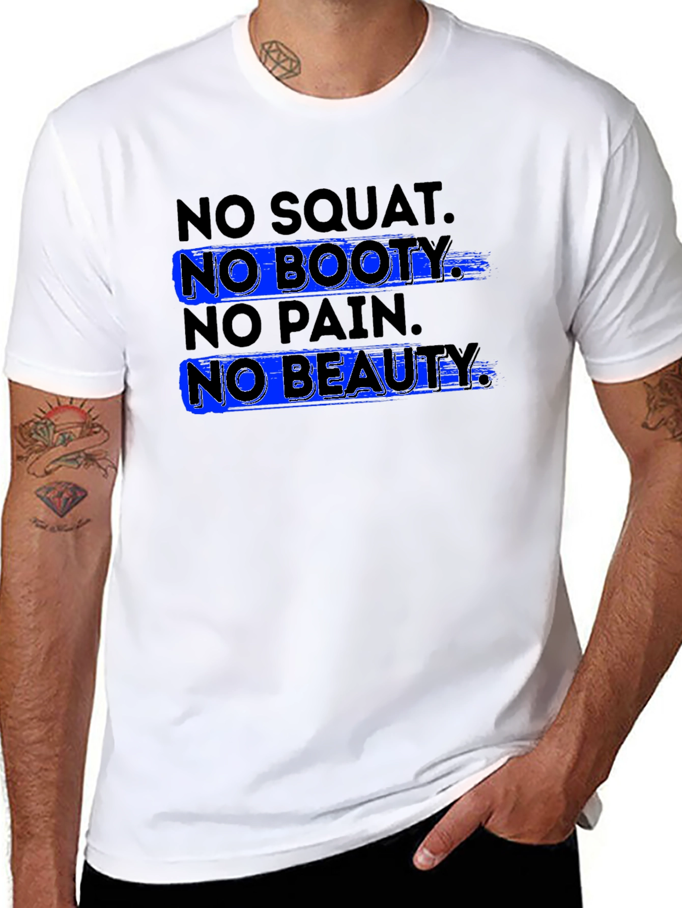 No Squat No Booty T-Shirt