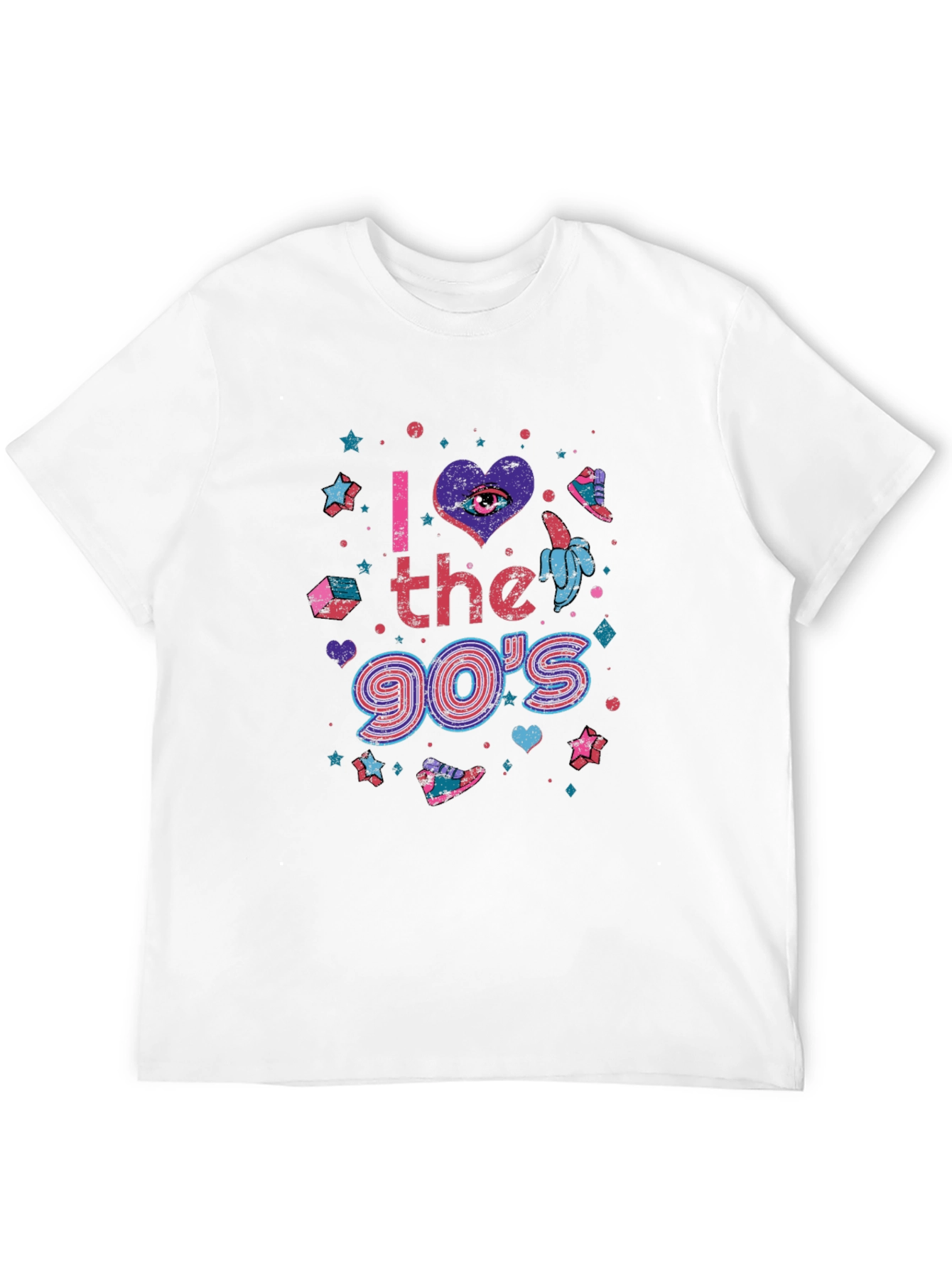 I Love the 90s Graphic T-Shirt - Retro Style