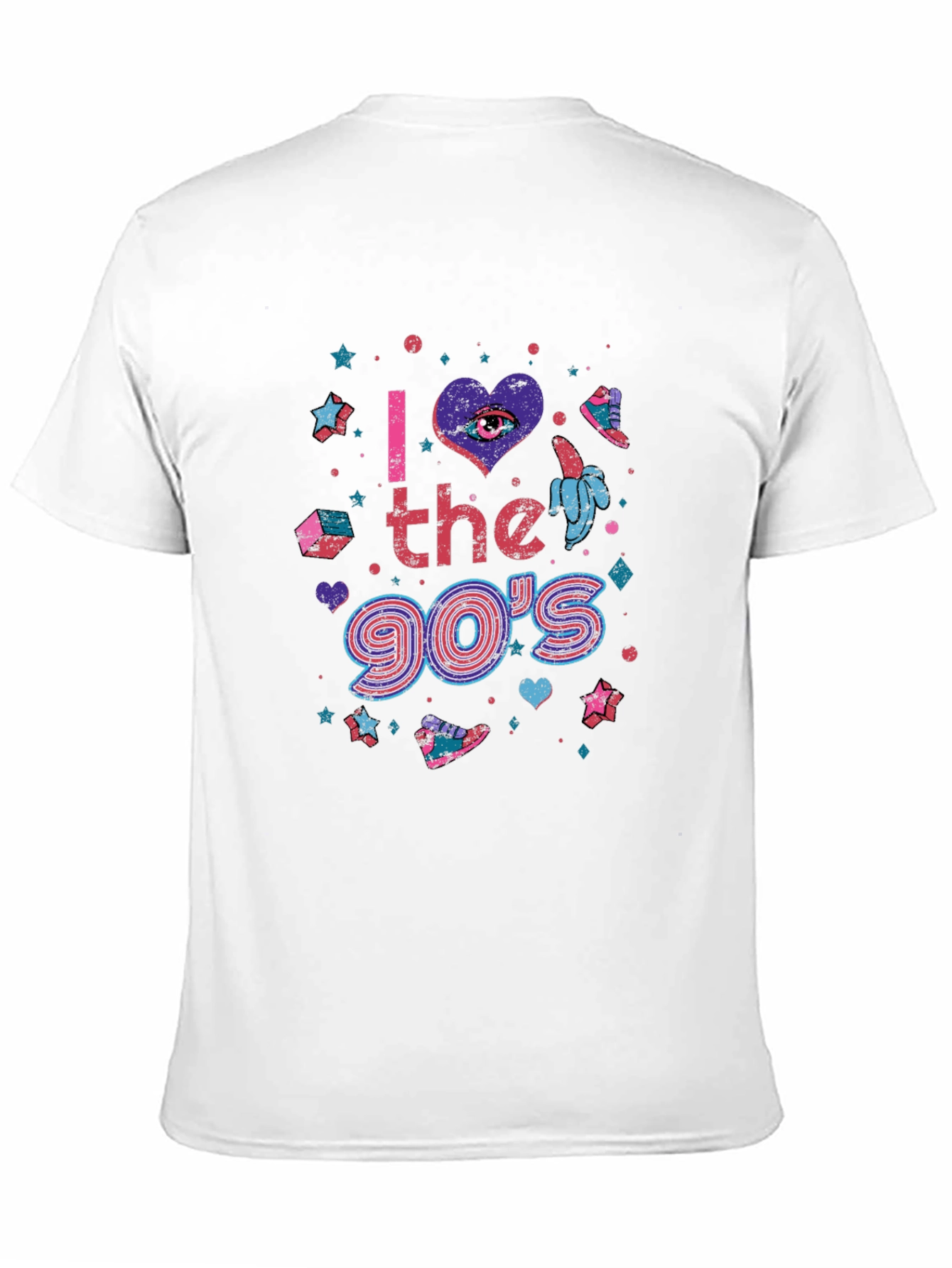 I Love the 90s Graphic T-Shirt - Retro Style