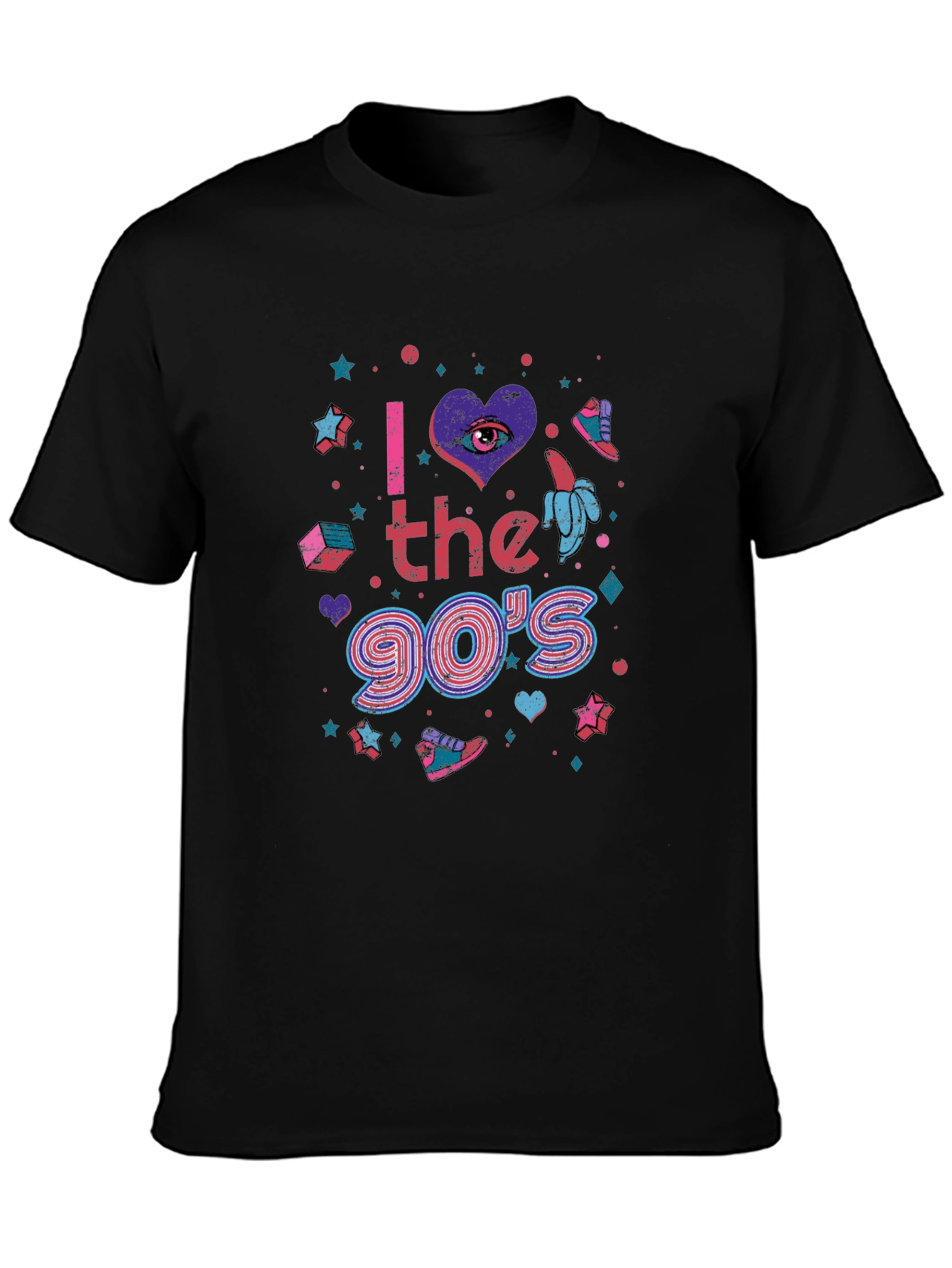 I Love the 90s Graphic T-Shirt - Retro Style