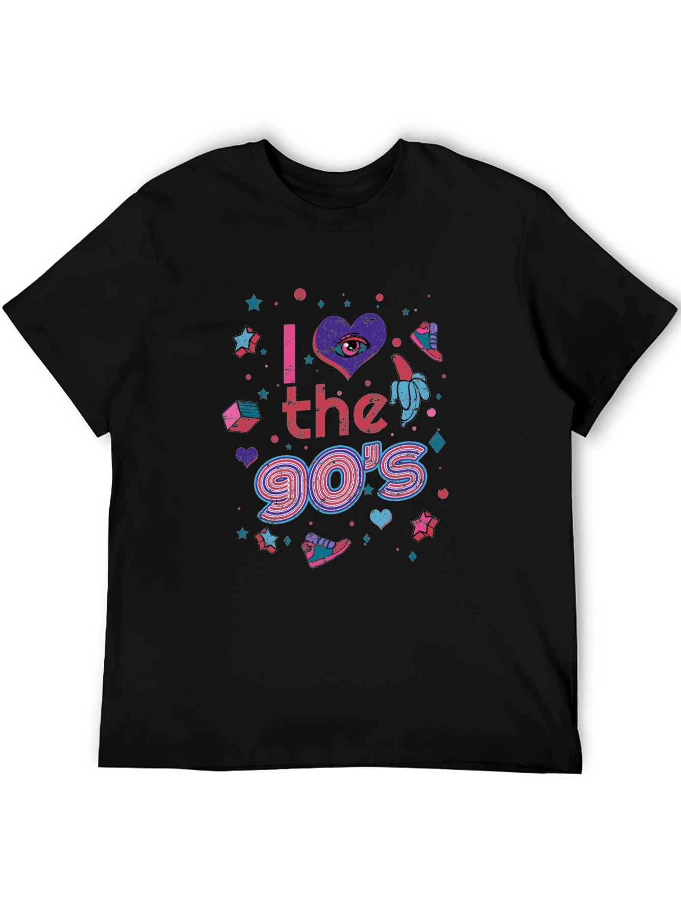 I Love the 90s Graphic T-Shirt - Retro Style