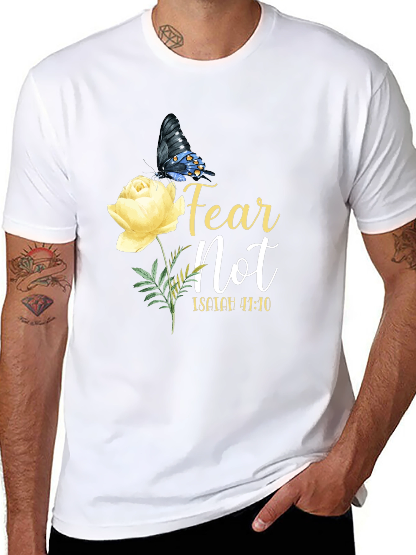 Fear Not Isaiah 41:10 T-Shirt