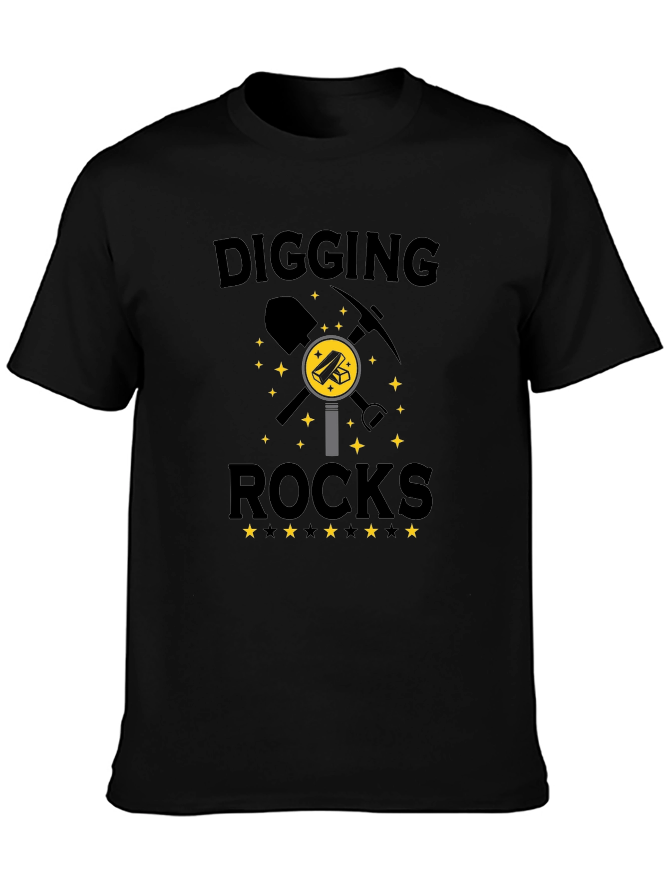 Digging Rocks Graphic T-Shirt