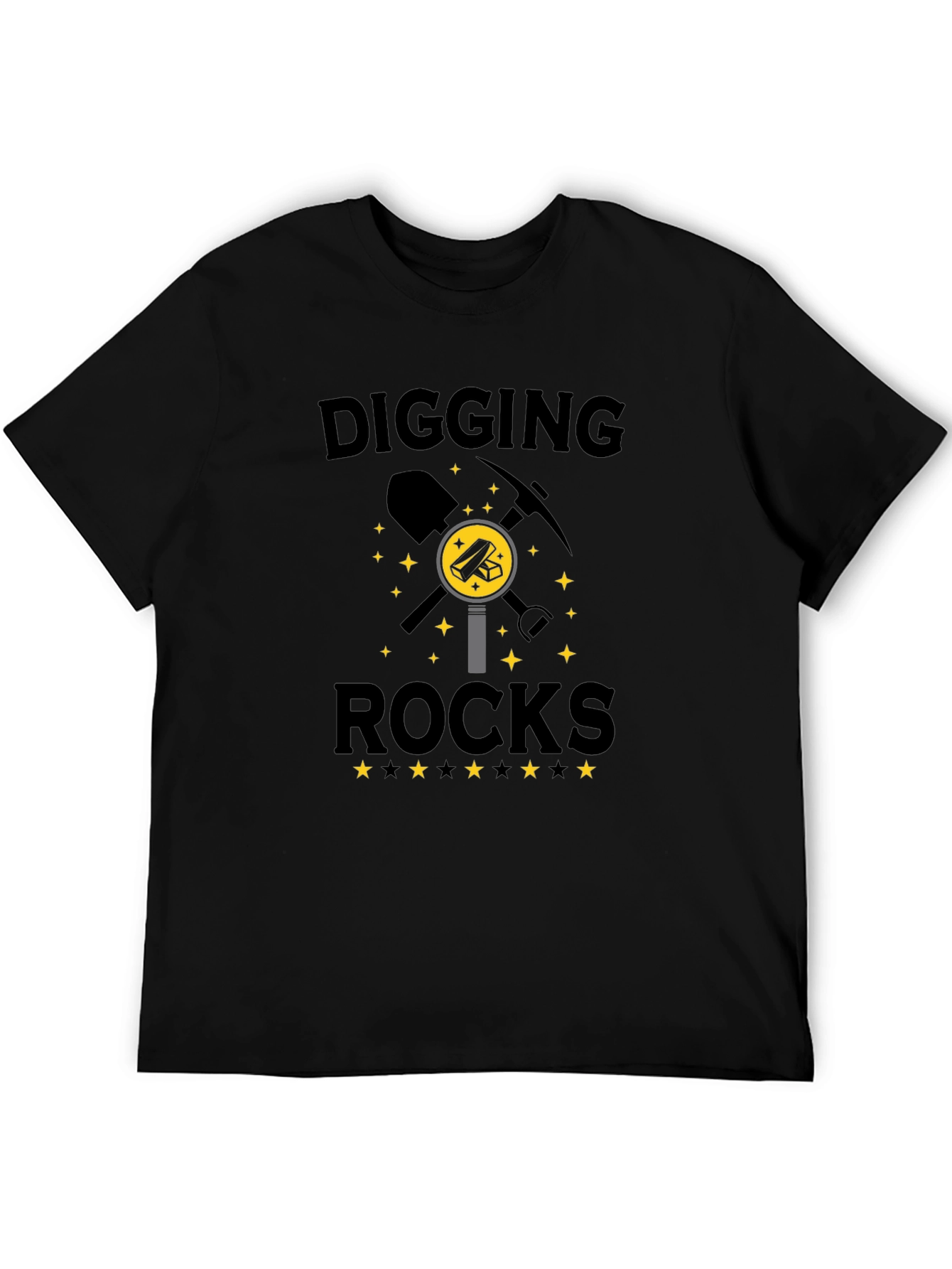 Digging Rocks Graphic T-Shirt