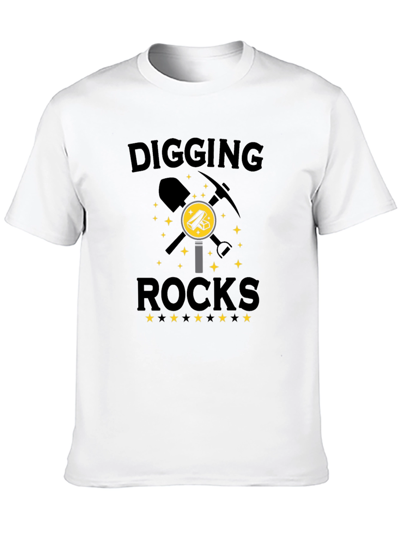 Digging Rocks Graphic T-Shirt