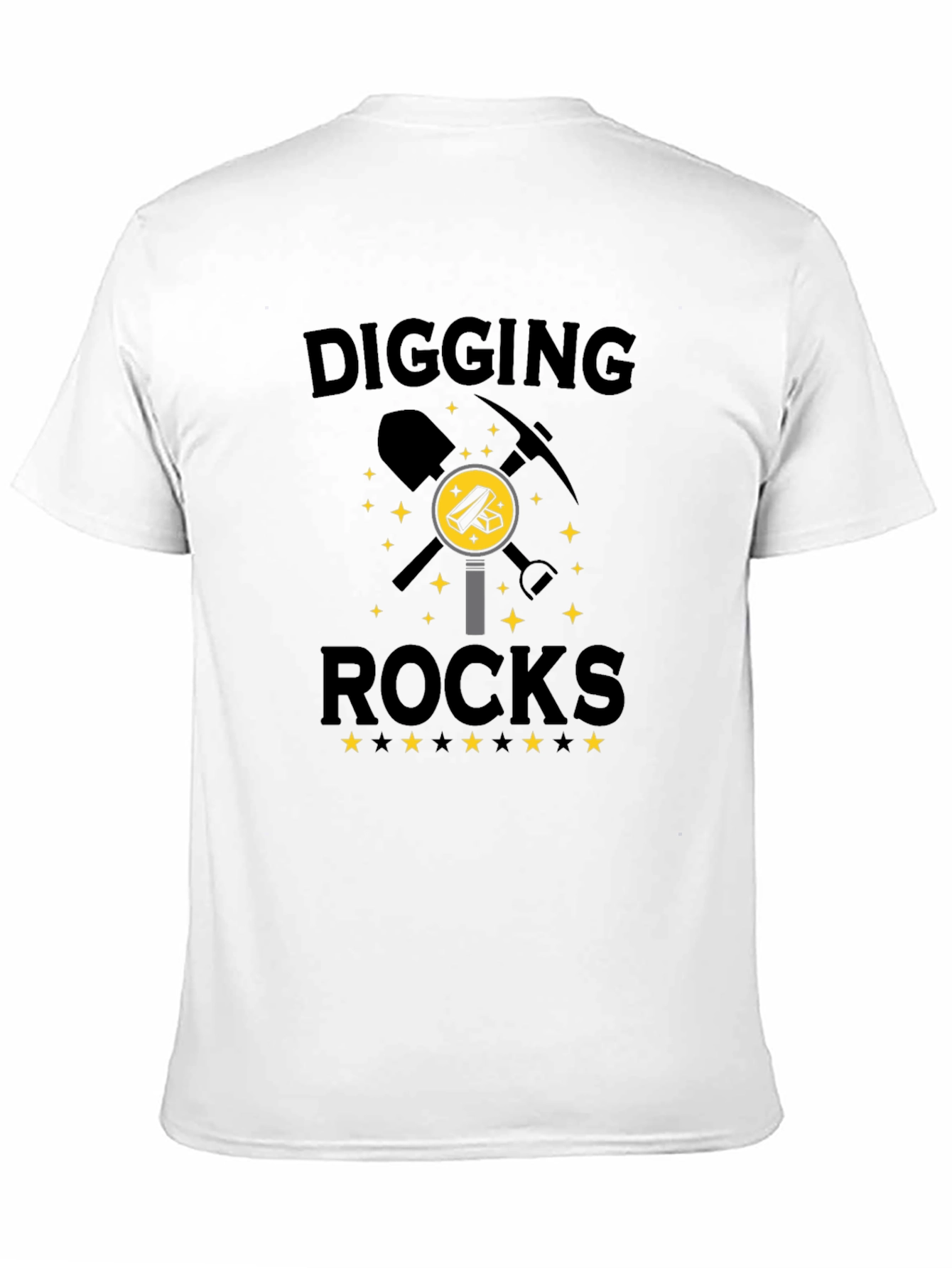 Digging Rocks Graphic T-Shirt