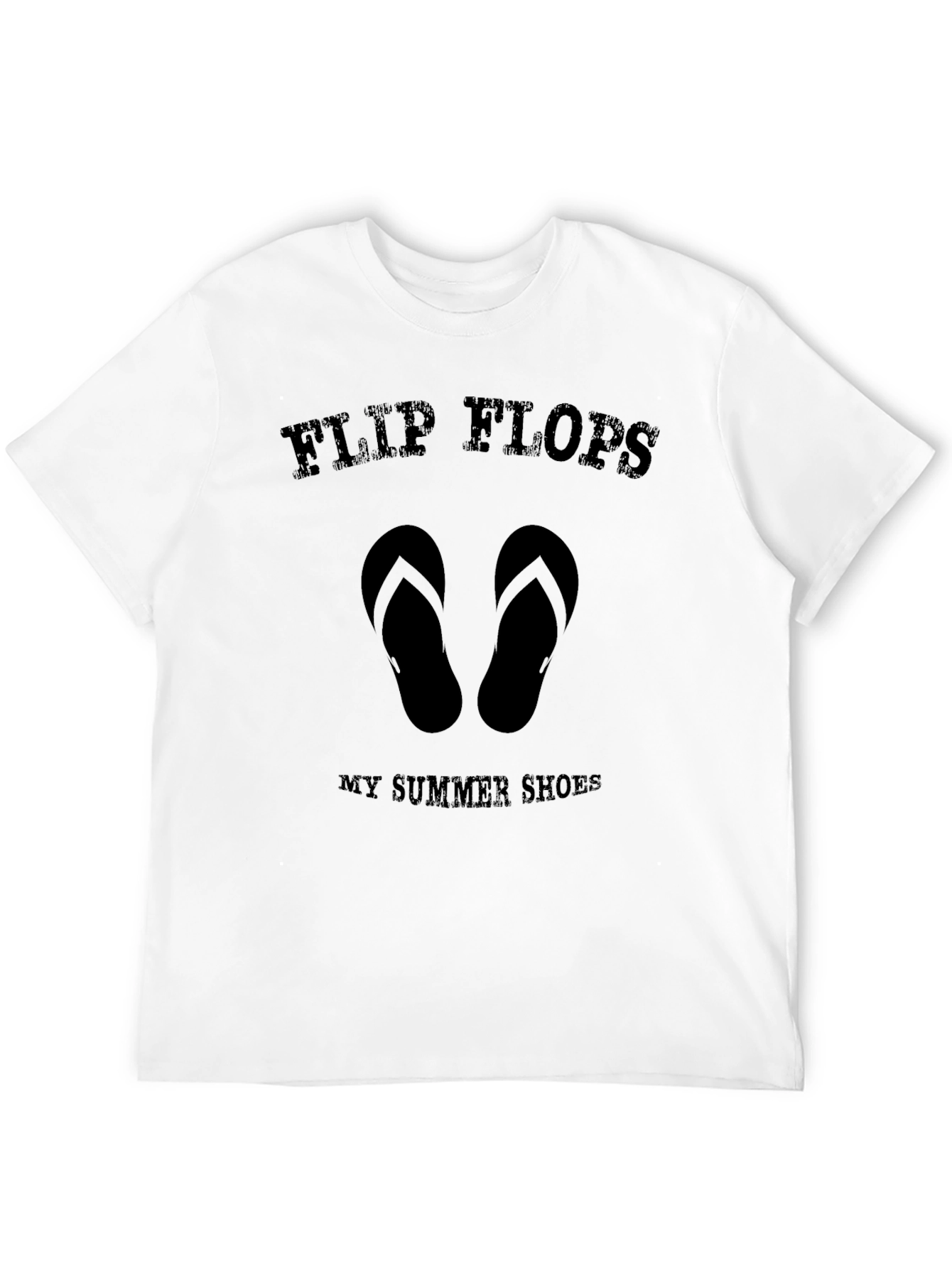 Flip Flops My Summer Shoes Graphic Tee