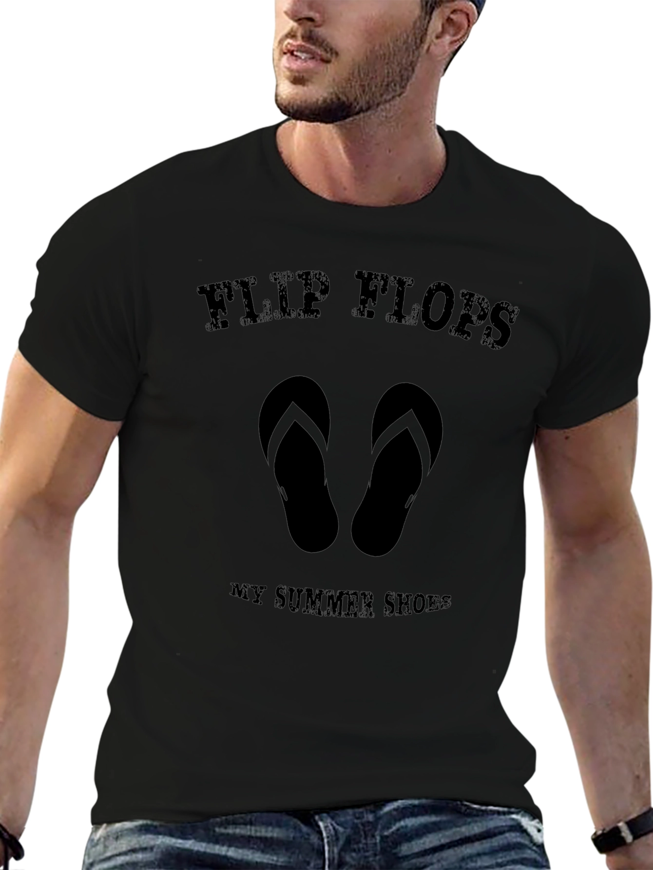 Flip Flops My Summer Shoes Graphic Tee